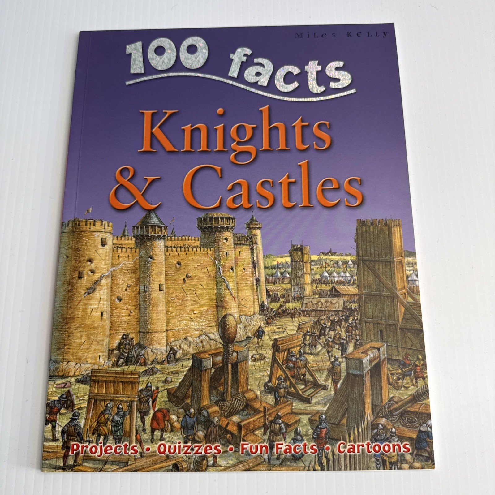 100 Facts Large Picture Book Lot 6 Miles Kelly Ages 7-11 Grades 1-5 Homeschool