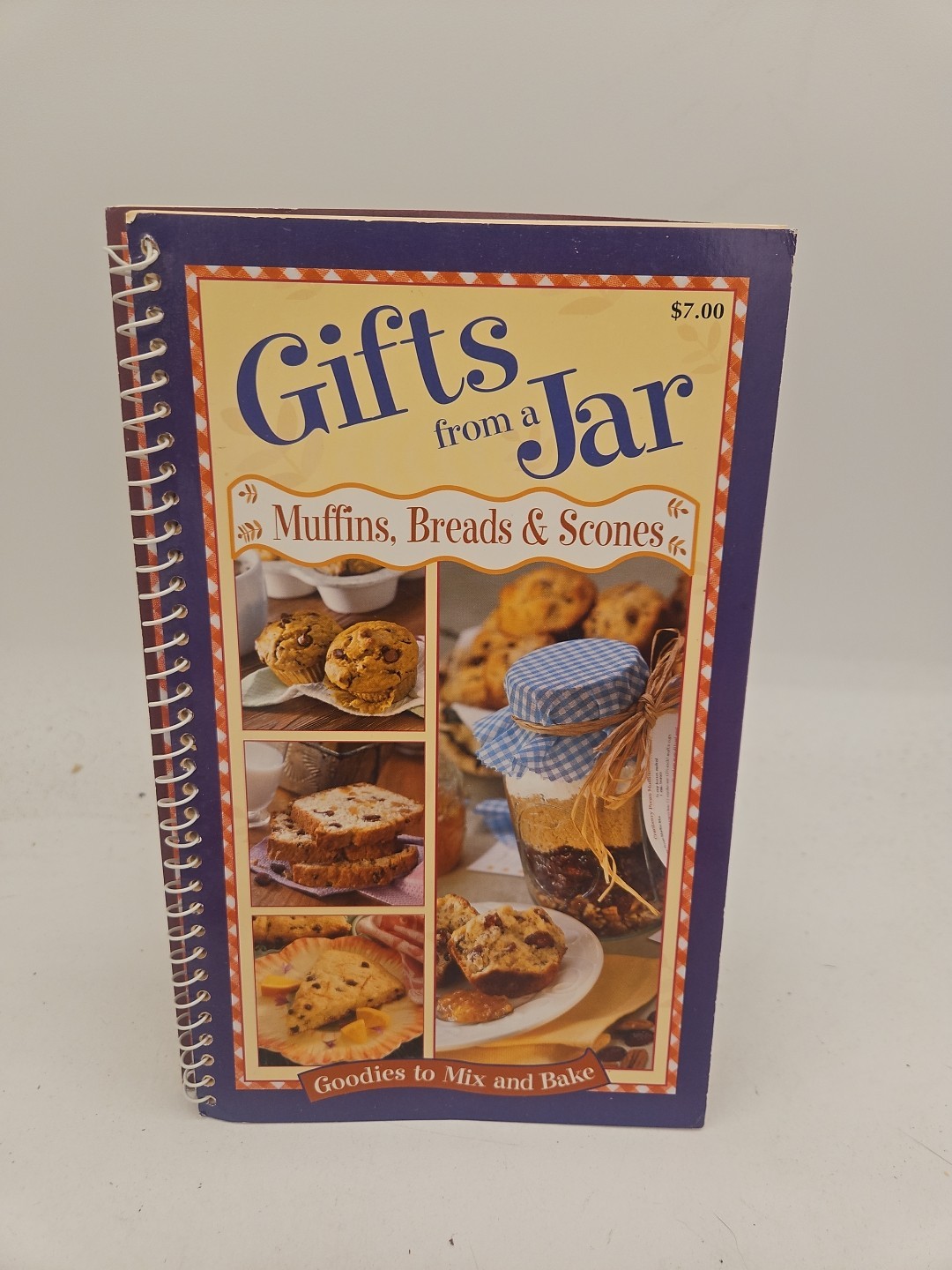 Gifts from a Jar Cookbooks Set of 3 Cookies Muffins Soups Chilis Spiral VG A3