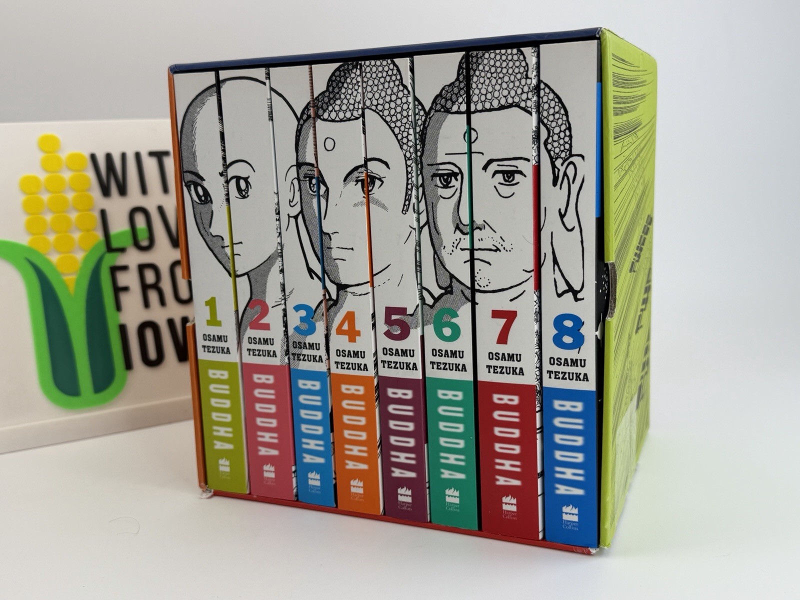 The Buddha 8 Books Collection Box Set By Osamu Tezuka NEW Paperback