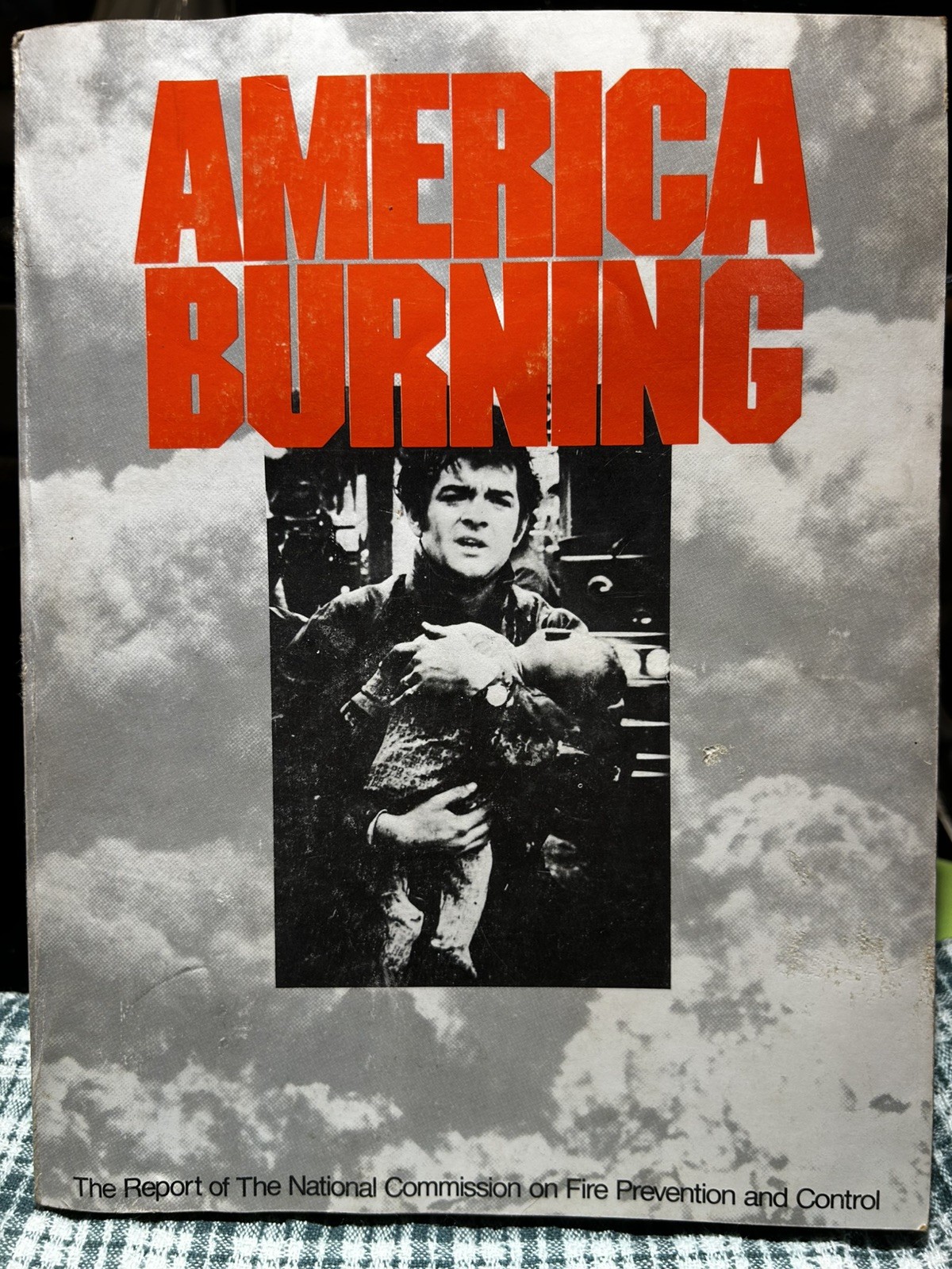 America Burning ~Fire Prevention And Control. USED. Read Full Description Please