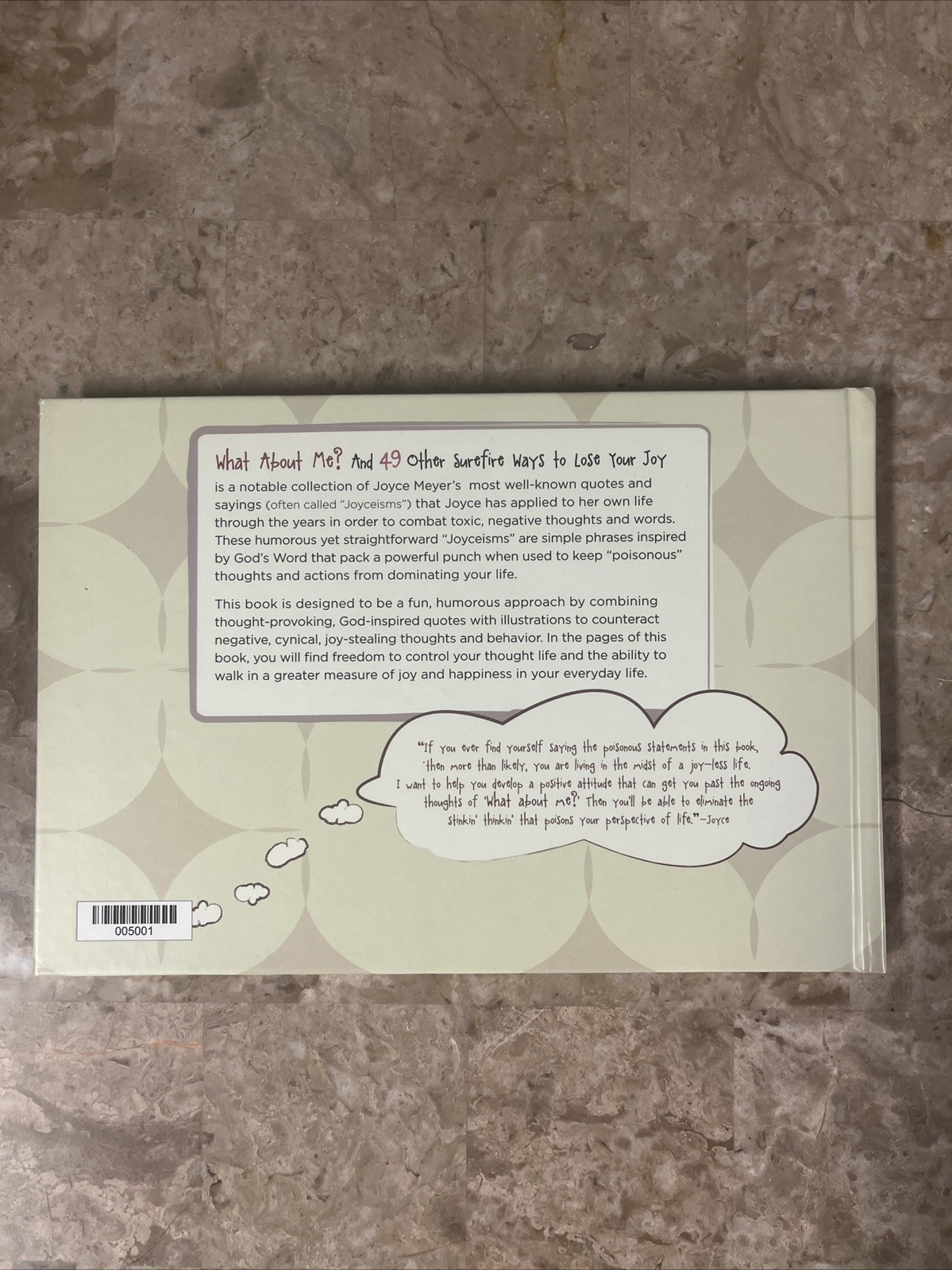 What About Me AND 49 Other Surefire Ways to Lose Your Joy-Joyce Meyer Brand New