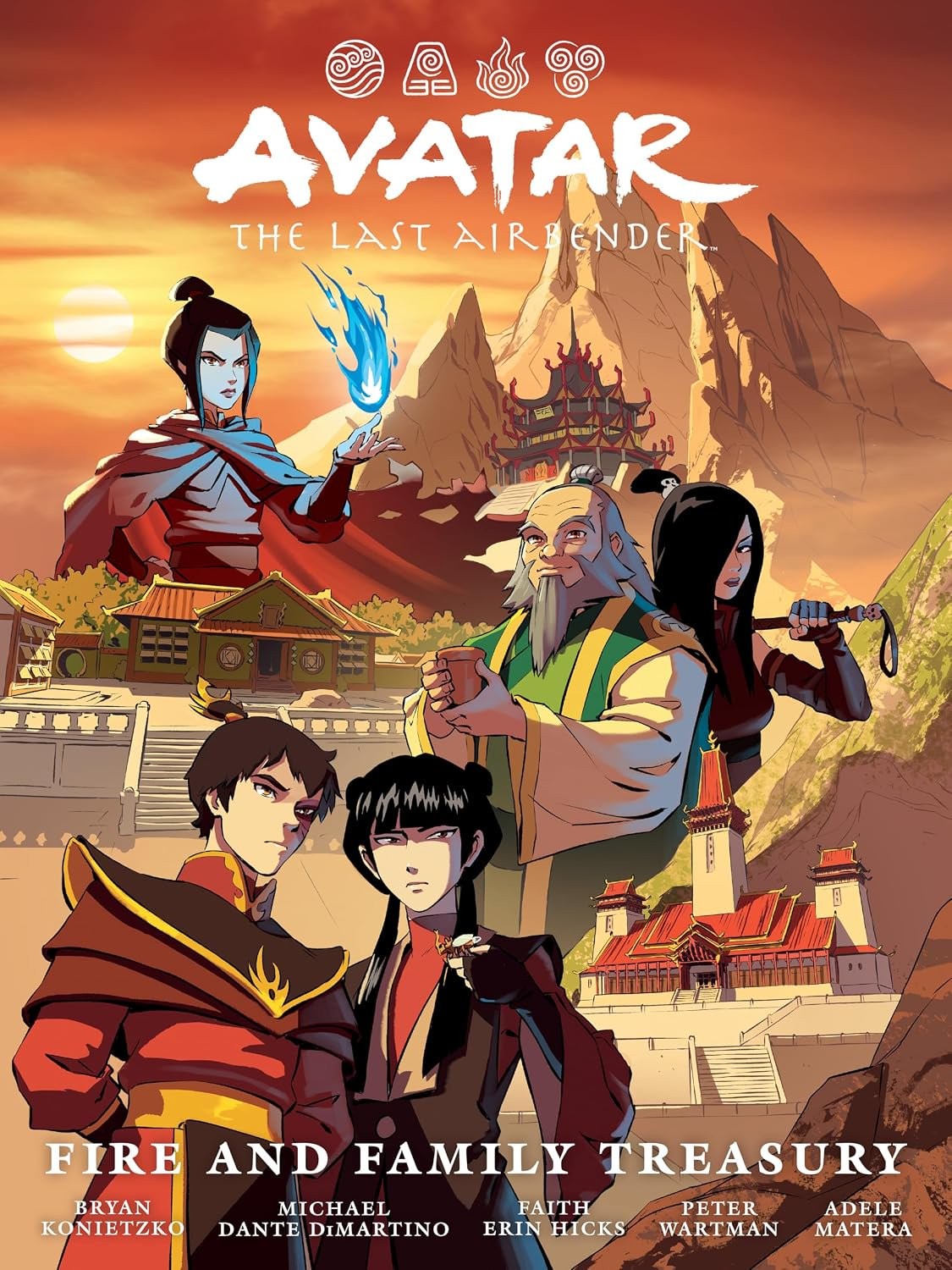 Avatar: The Last Airbender–Fire and Family Treasury Library Edition
