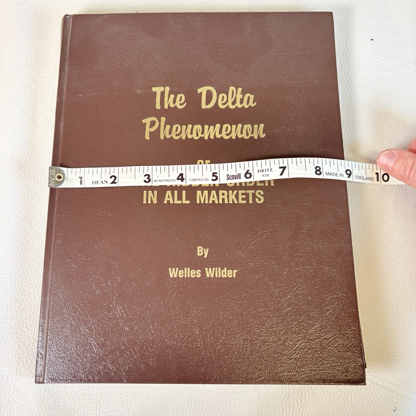 1991 THE DELTA PHENOMENON Investing Hidden Order Stock Market Book -1980s Charts