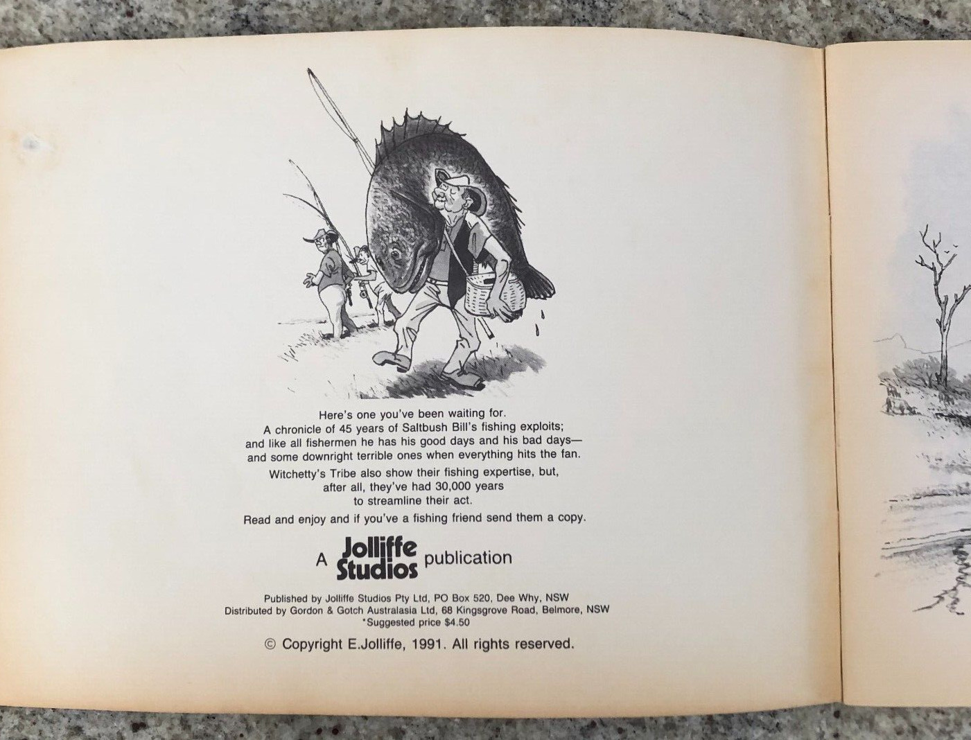 JOLLIFFE’S OUTBACK 126 CARTOONS & AUSTRALIANA -1991- 84pg 27x 21cm AS PICTURED