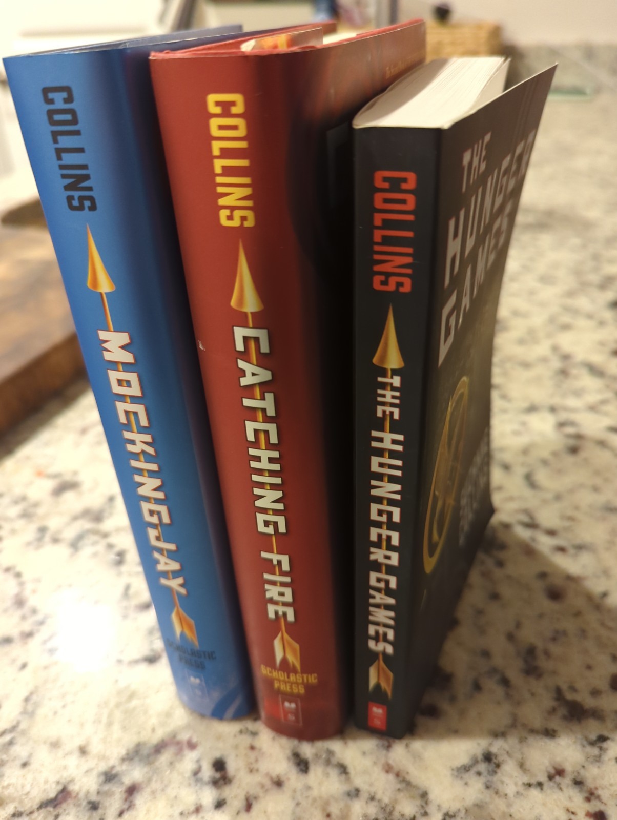 The Hunger Games Trilogy Book Set By Suzanne Collins Hardcover and Paperback Lot