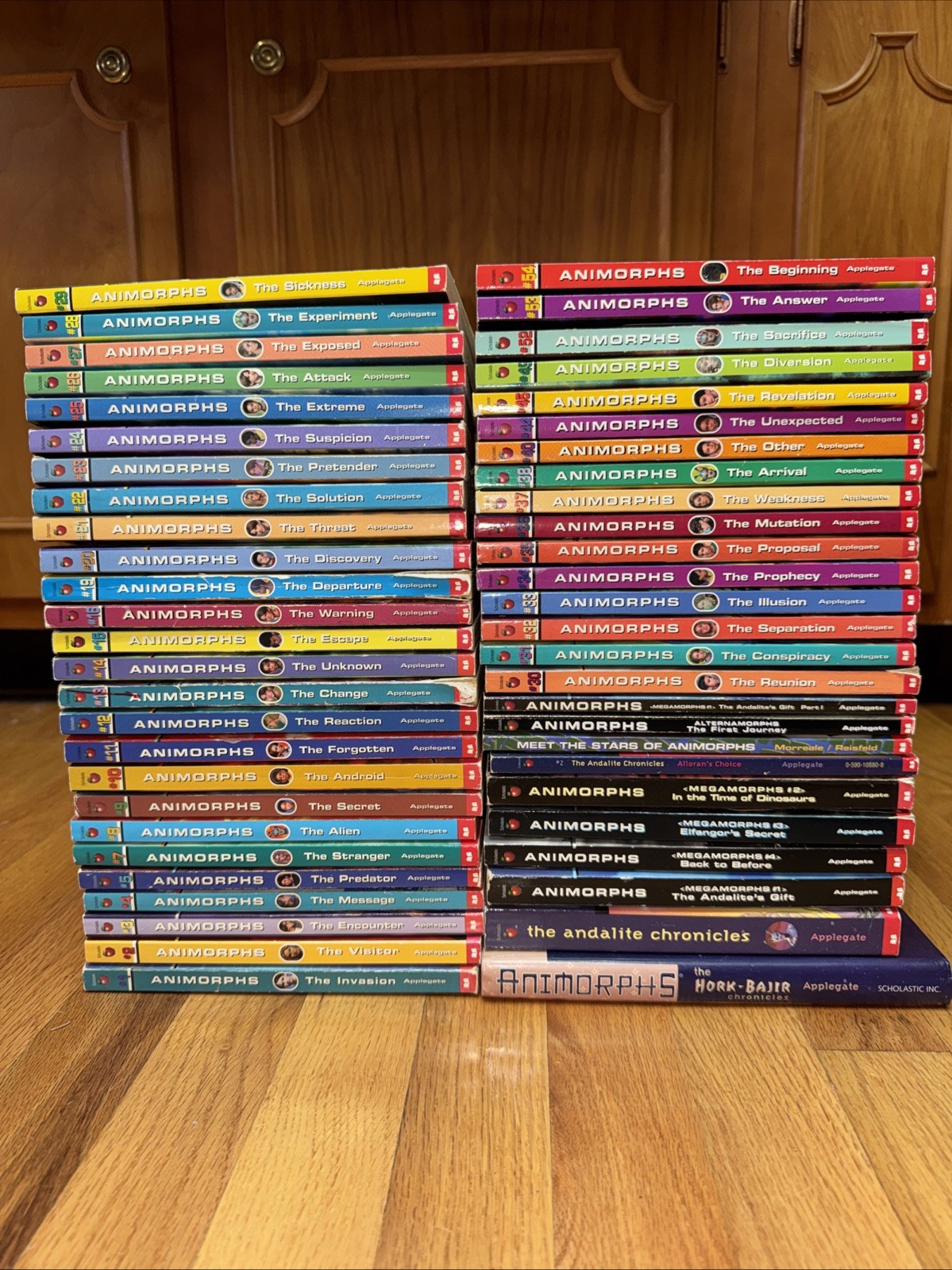 52 Animorphs Books K A Applegate Children’s Summer Reading