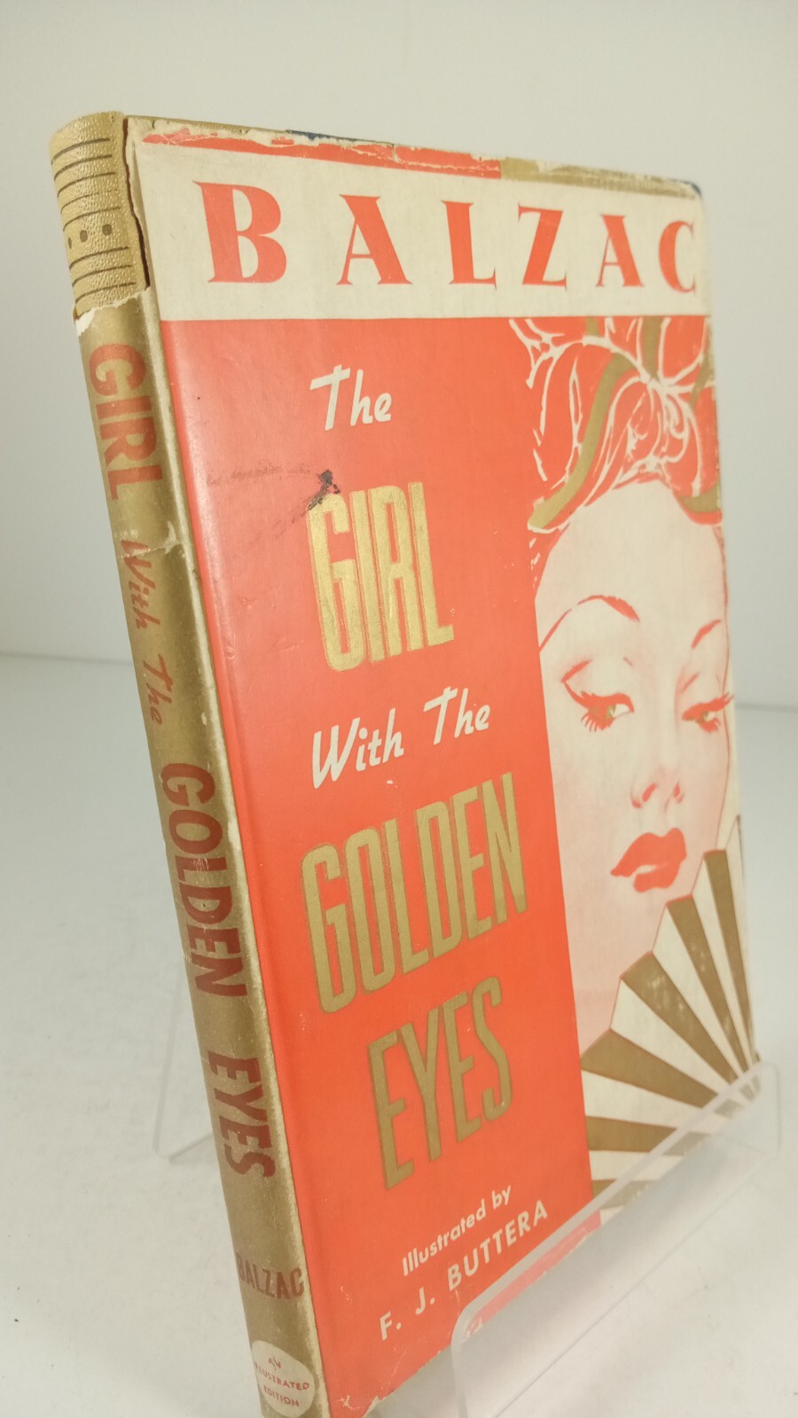 VINTAGE Honore De Balzac The Girl with the Golden Eyes 1931