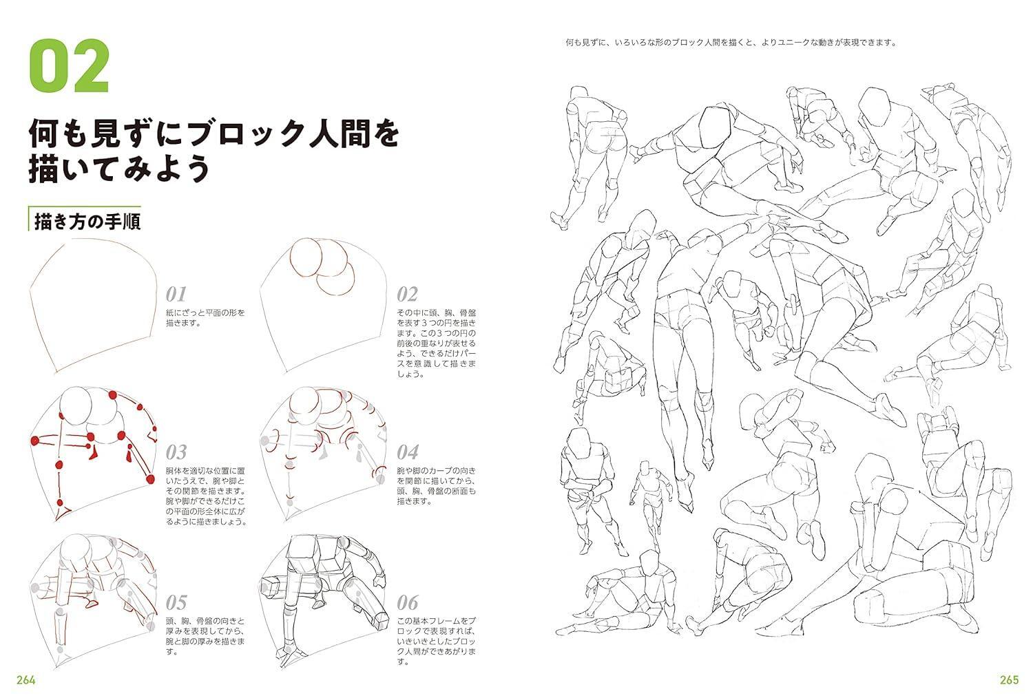 Master Guide to Drawing Human Body Character Sketching Book Japanese Anime Art