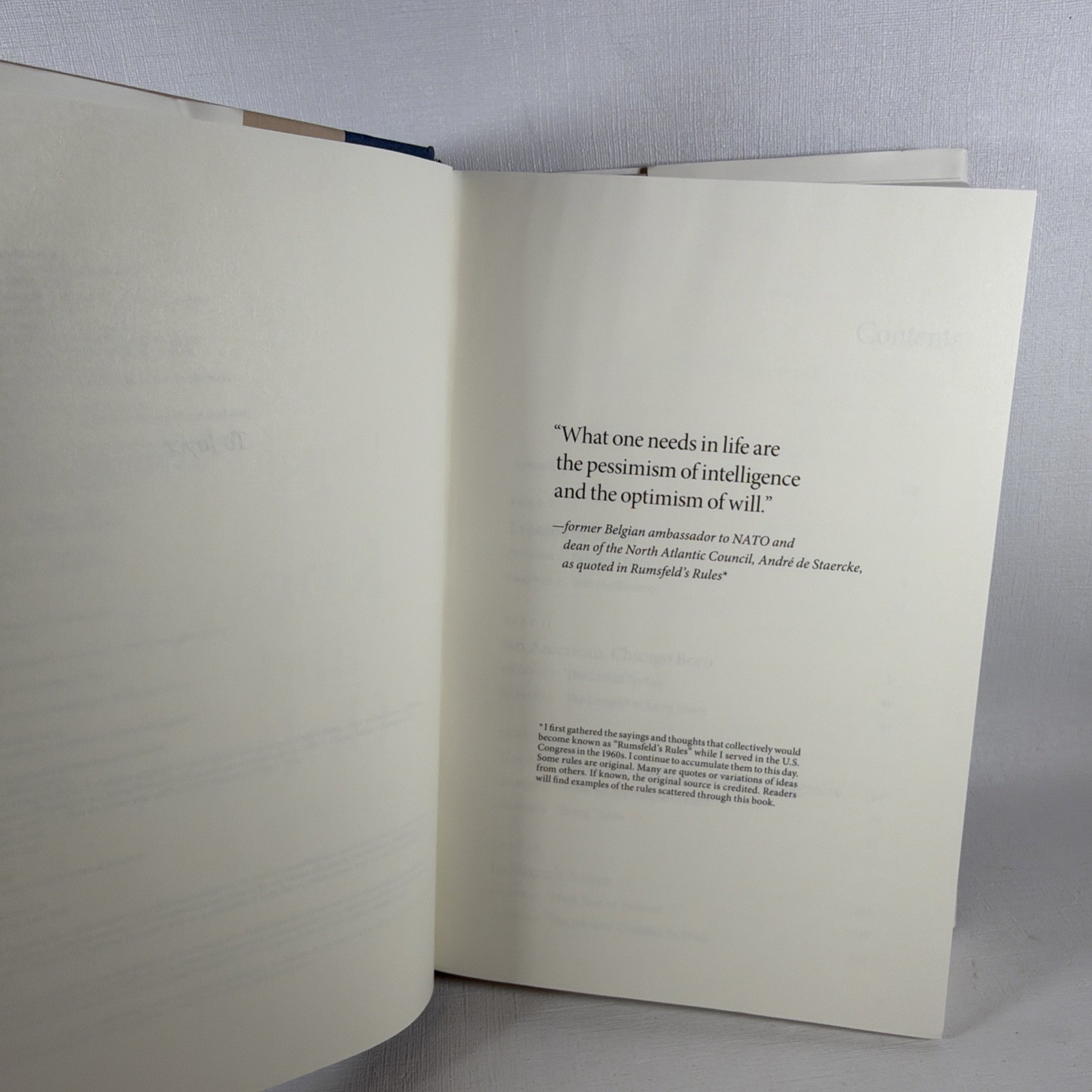 Donald Rumsfeld Memoir (1st Ed. & Print) Plus Rumsfeld’s Rules