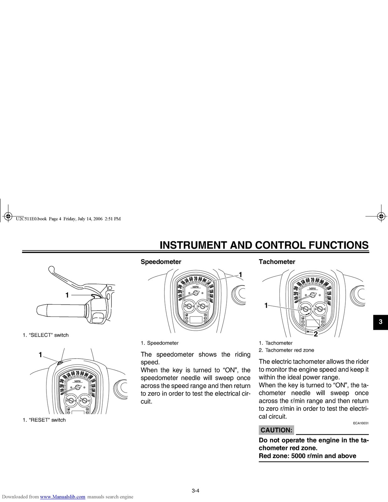 YAMAHA XV19CTSW XV19CTW XV19CTMW Owners Manual – STEEL WIRE BOUND – TOUGH COVERS