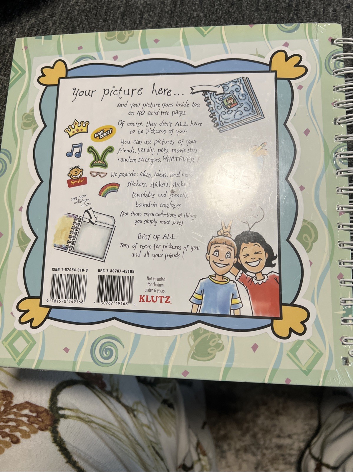 MY FABULOUS LIFE IN PICTURES (KLUTZ) By The Editors Of Klutz Excellent(F2)