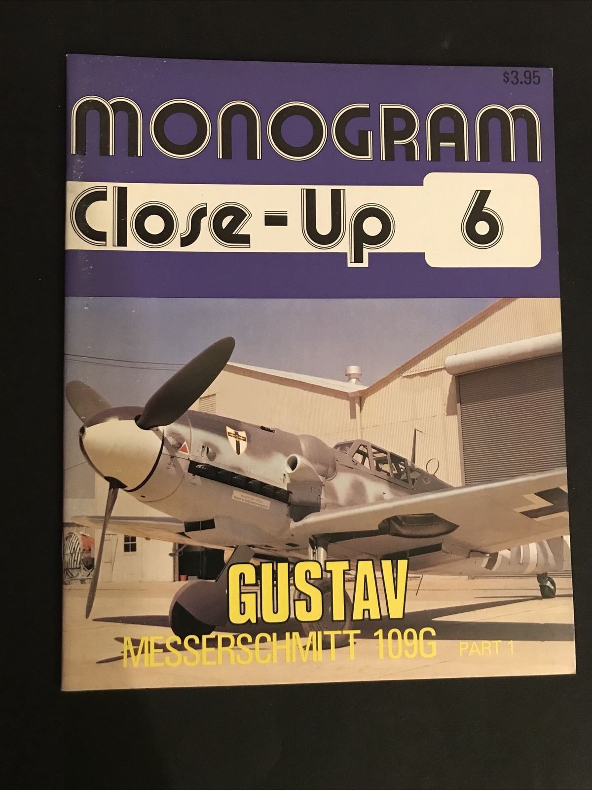 Rare 1976, Monogram Close-Up 6, Gustav Messerschmitt 109G Part 1, Mint