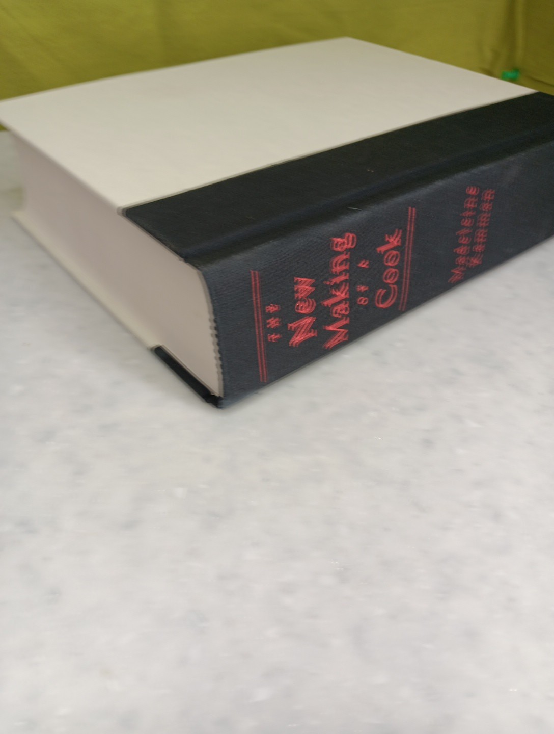New Making of a Cook : by Madeleine Kamman H.C. with jacket 1997