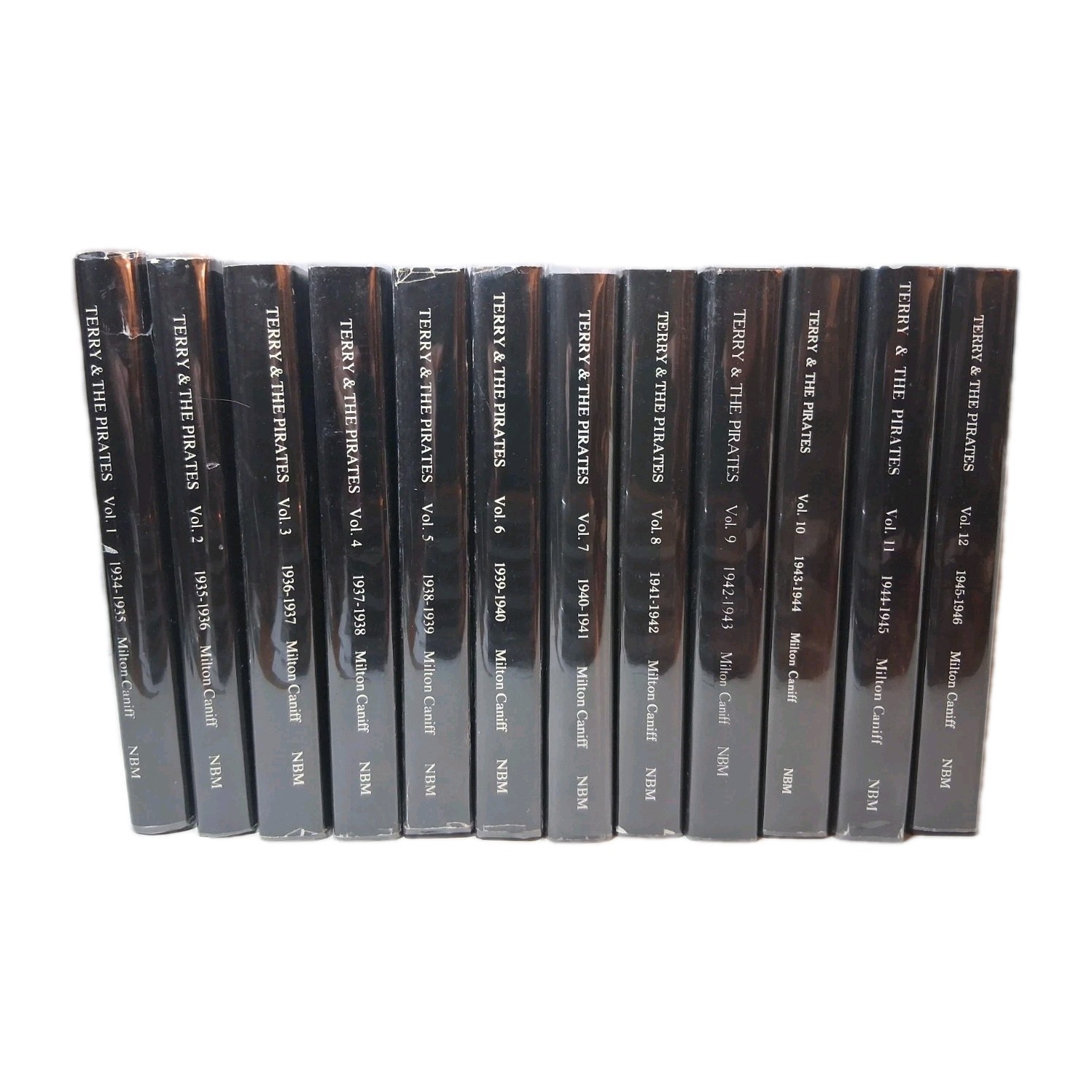 Terry and the Pirates Collection Hardcover Numbered Edition Entire 12 Volume Set