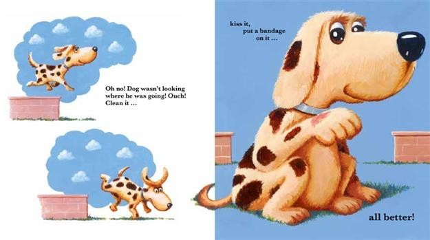 All Better! by Henning Lohlein & Kane Miller Books (includes bandage stickers)