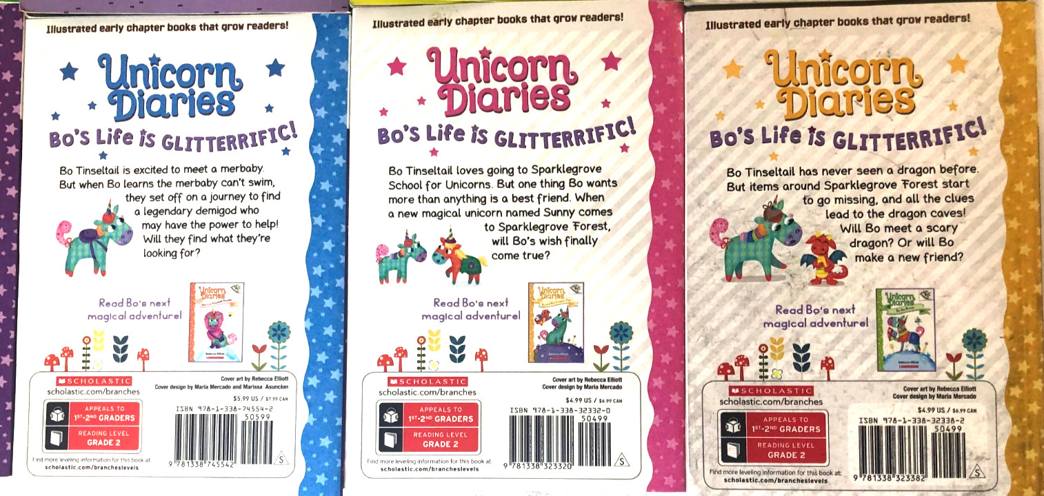 LOT OF 29 BRANCHES BOOKS: Eerie Elementar Owl Diaries Press Start Unicorn & More