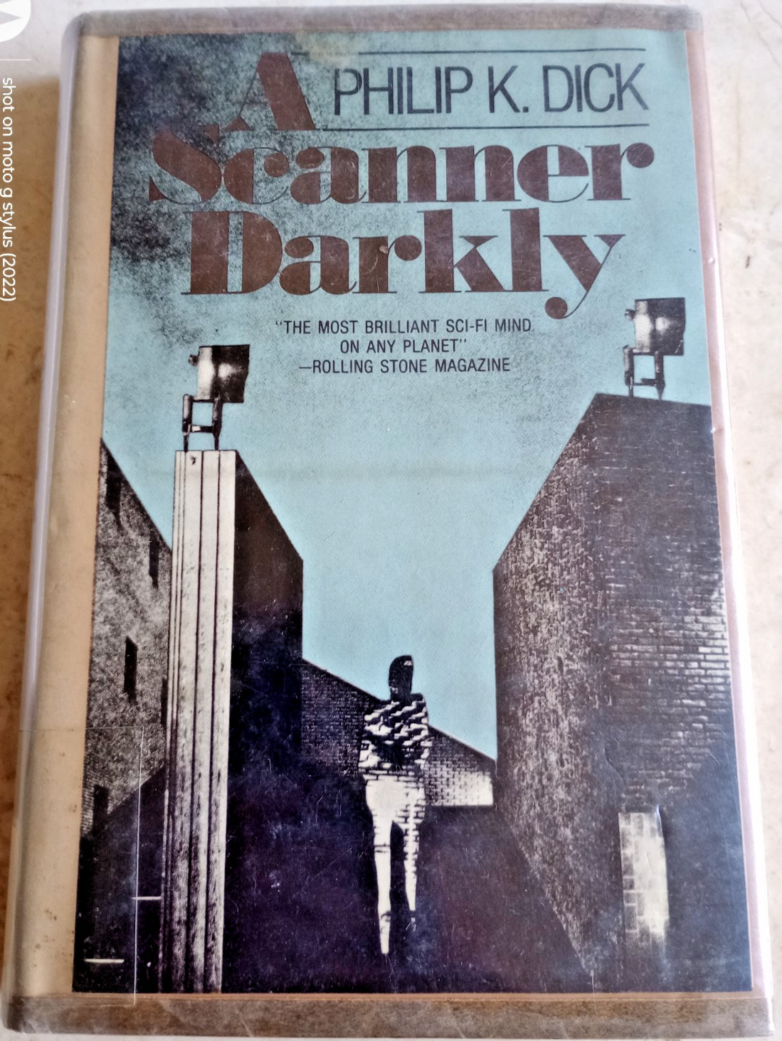 1977 FIRST ED.1STpt G51 A SCANNER DARKLY PHILIP DICK HC/HARDCOVER/DJ BOOK EX-LIB