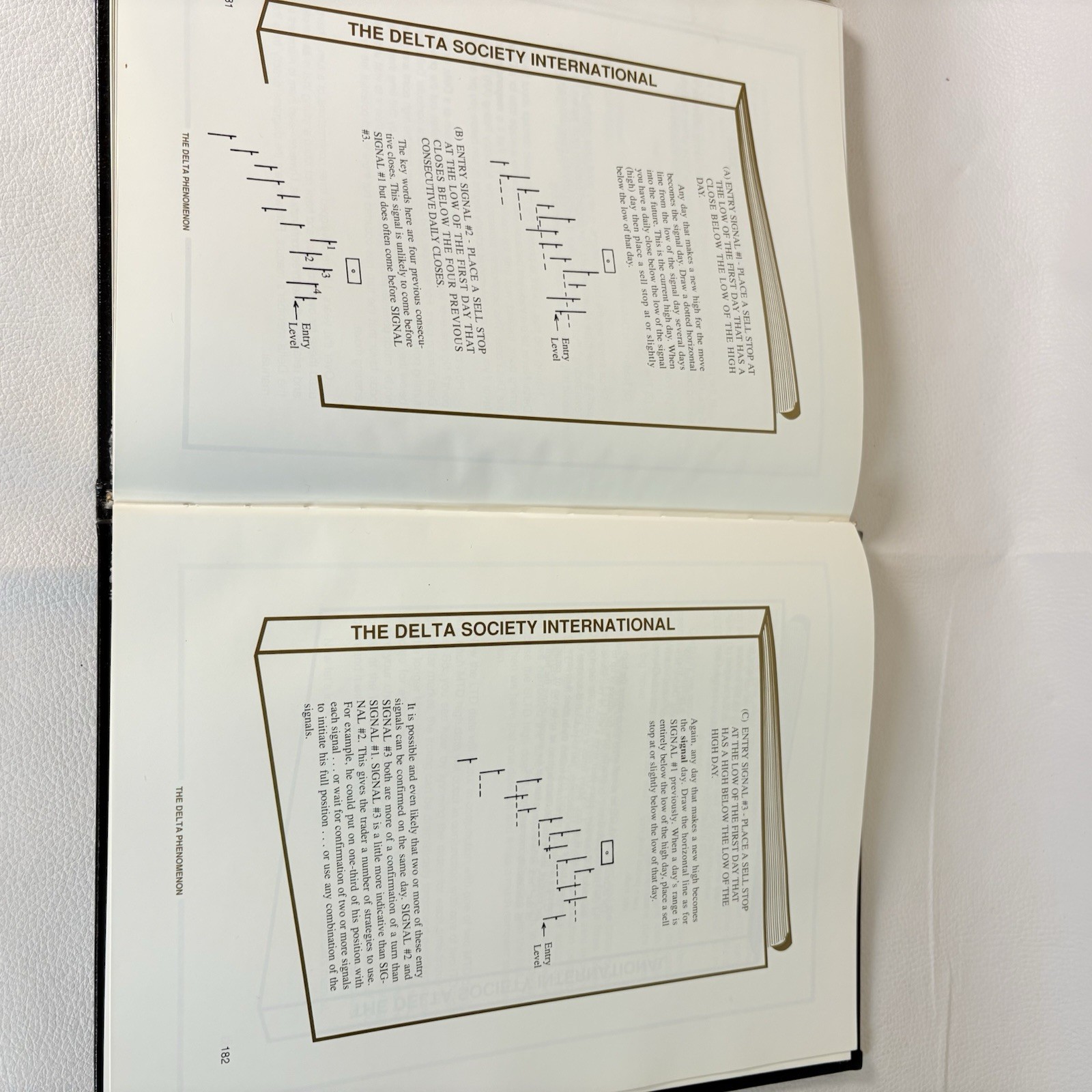 1991 THE DELTA PHENOMENON Investing Hidden Order Stock Market Book -1980s Charts