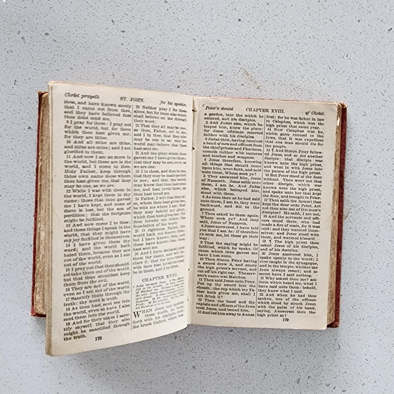 Antique 1881 Holy Bible New Testament Pocket Edition – NY American Bible Society