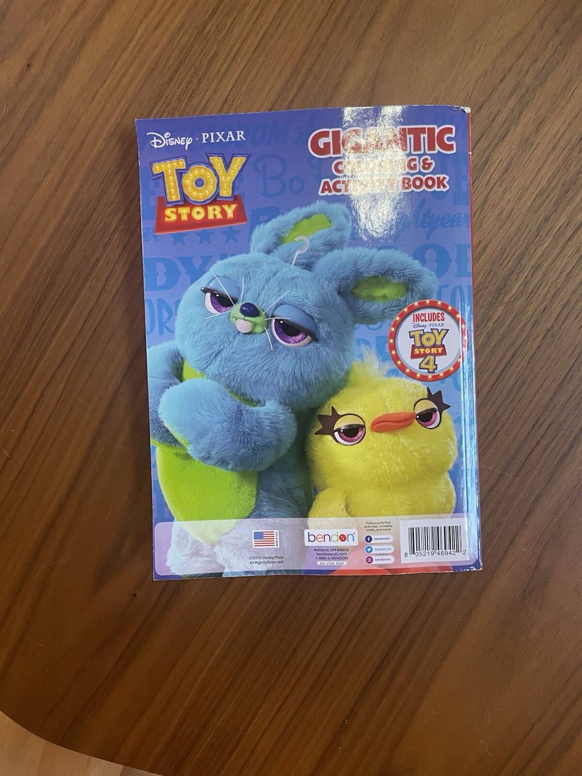 Disney Toy Story 4 Gigantic Coloring & Activity Book 192 Pages NEW