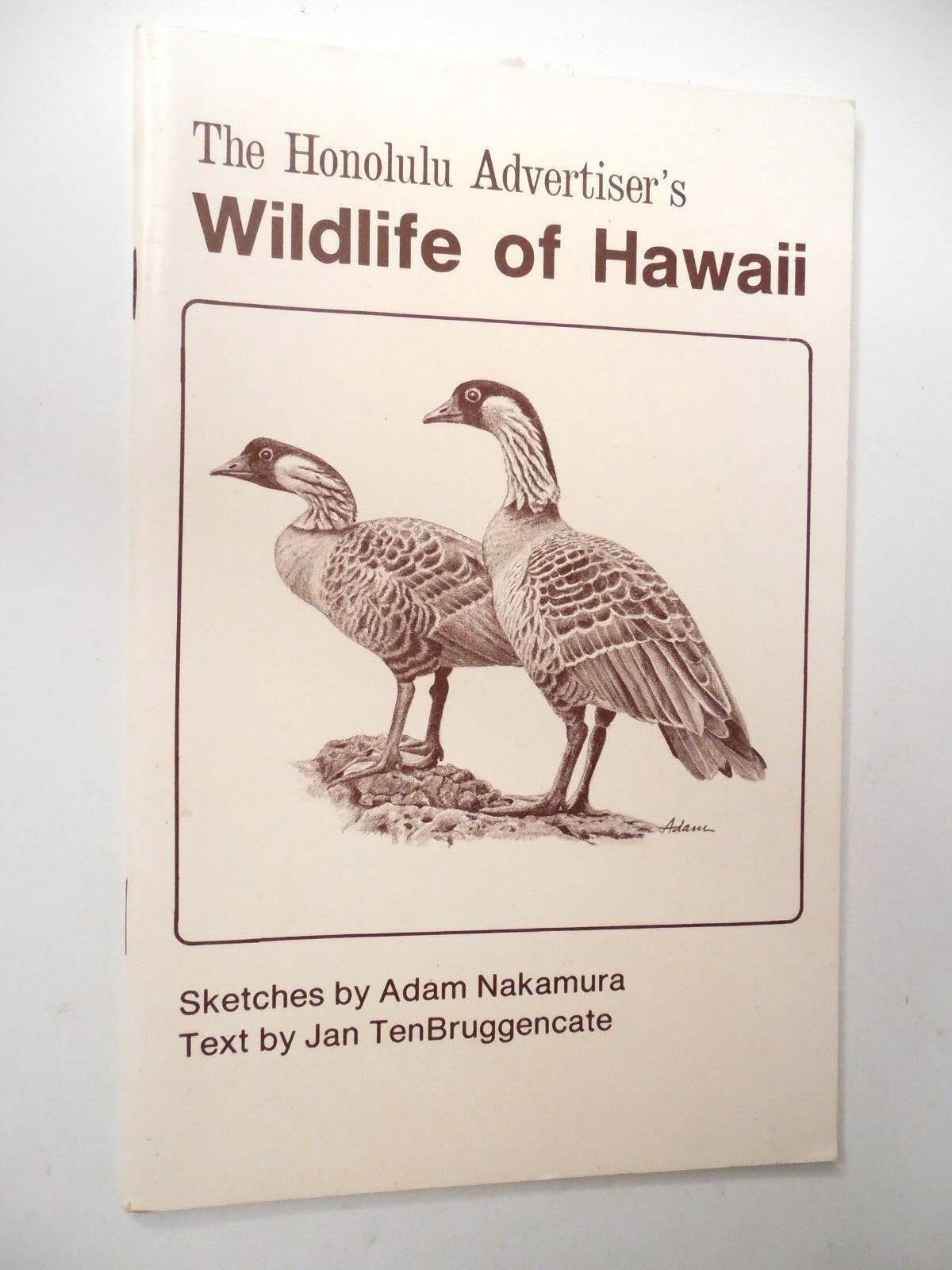 WILDLIFE of HAWAII Booklet 56 pages by Jan TenBruggencate 1986 First Edition