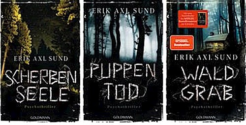 Die Kronoberg-Reihe Band 1-3 von Erik Axl Sund + 1 exklusives Postkartenset