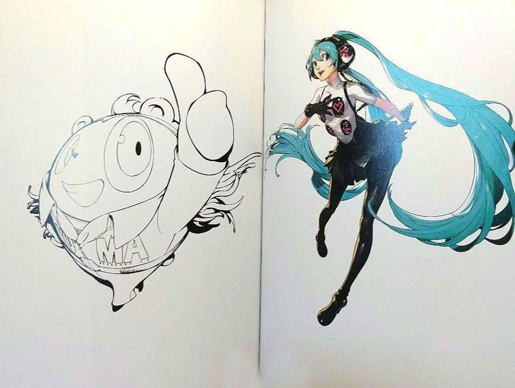 Shigenori Soejima & P-Studio Art Unit Art Works 2010-2017 Art Book Illustration