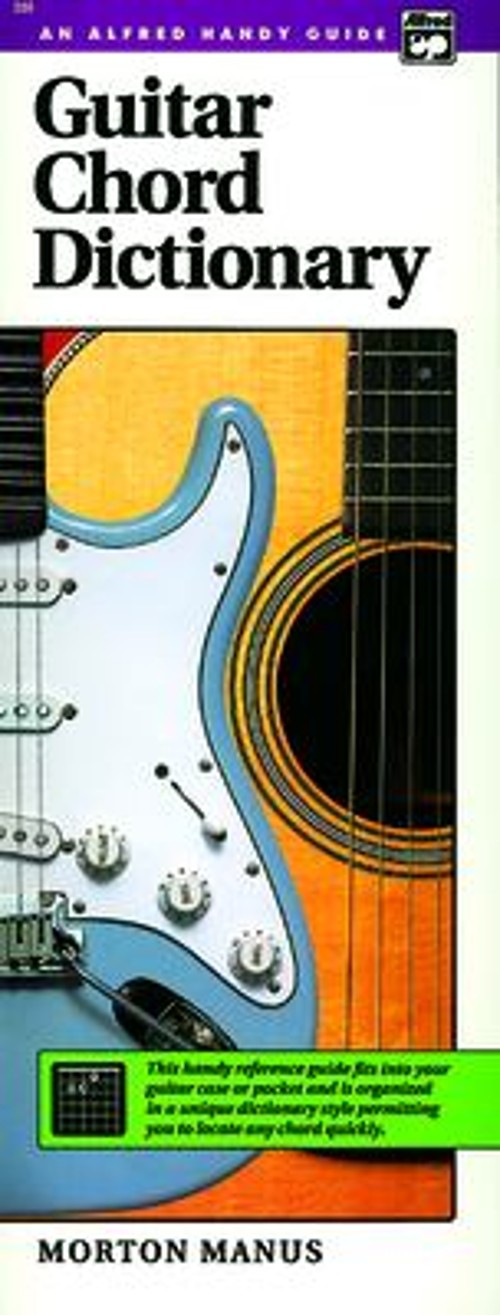 Guitar Chord Dictionary : Handy Guide Paperback Morton Manus