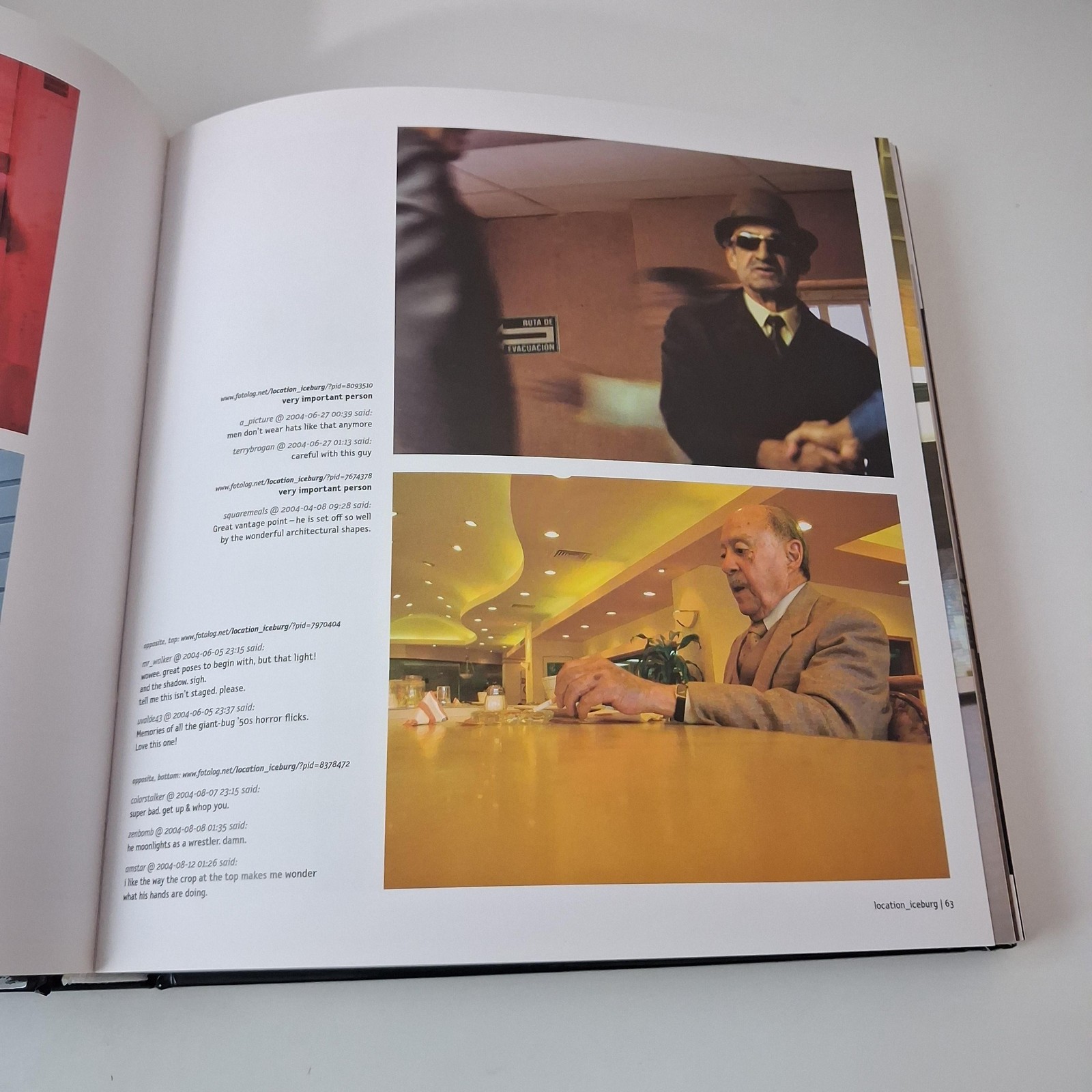 Fotolog.book Andrew Long Nick Currie Thames & Hudson Black HC 2006 1st Ed