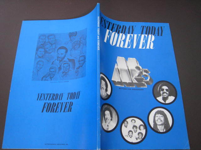 Motown 25 Japan Promo only Book Stevie Wonder Michael Jackson Marvin Gaye