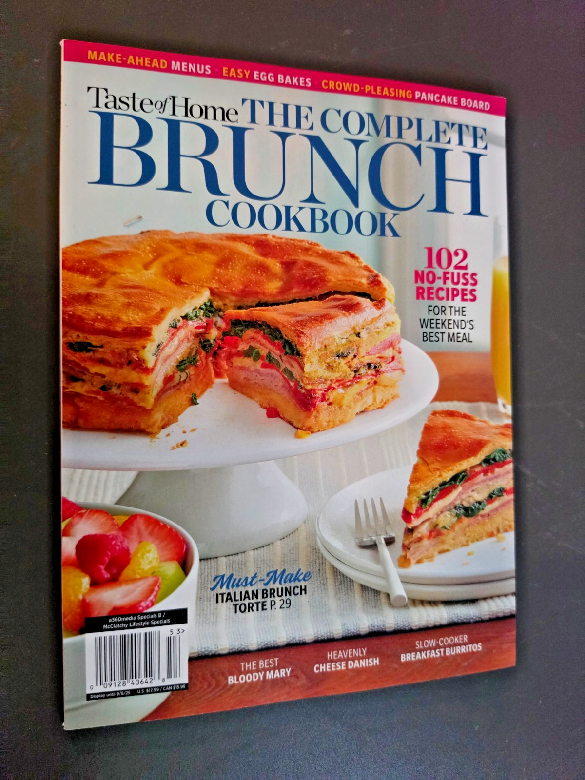 The Complete Brunch Cookbook by Taste of Home – Limited Edition – 102 Recipes