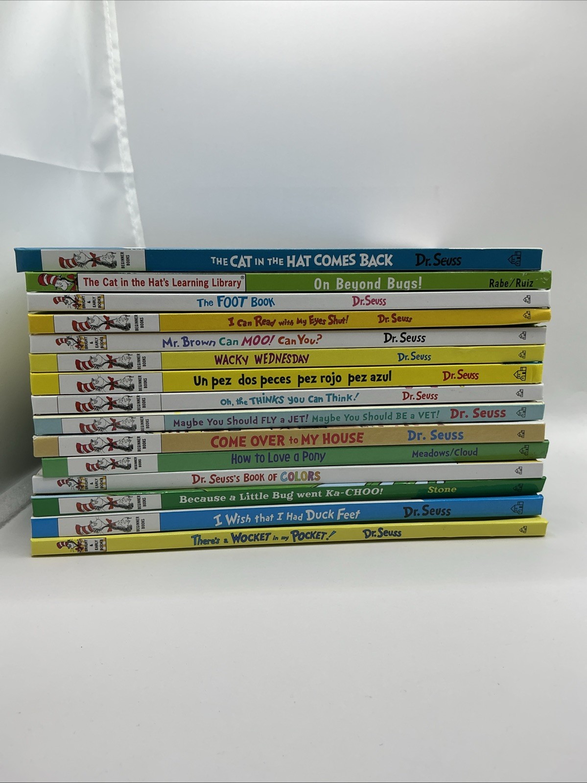 Lot of 15 Dr Seuss Beginner Books Bright And Early Books Hardcover New!