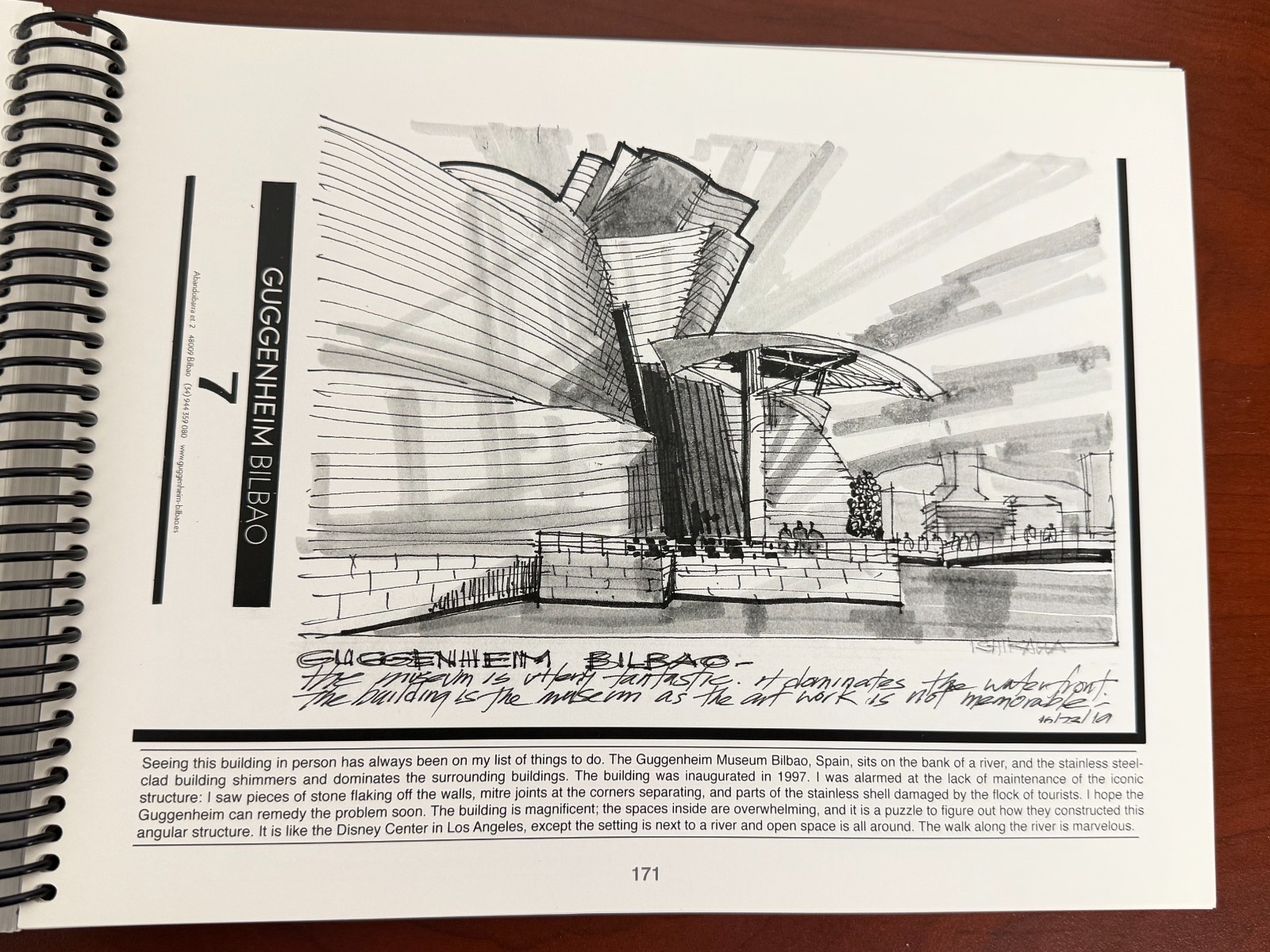 SKETCHING and travelogue with pen and markers by MIKE ISHIKAWA 2021 PB *SIGNED*