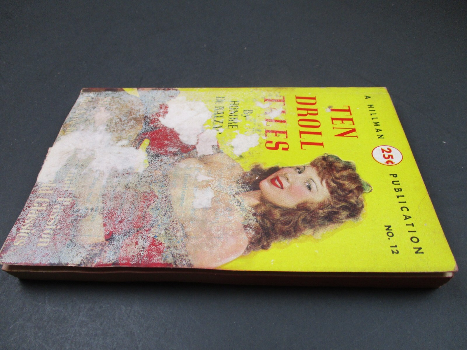 TEN DROLL TALES by Honore de Balzac, Hillman Book #12, 1949, Vintage Paperback!