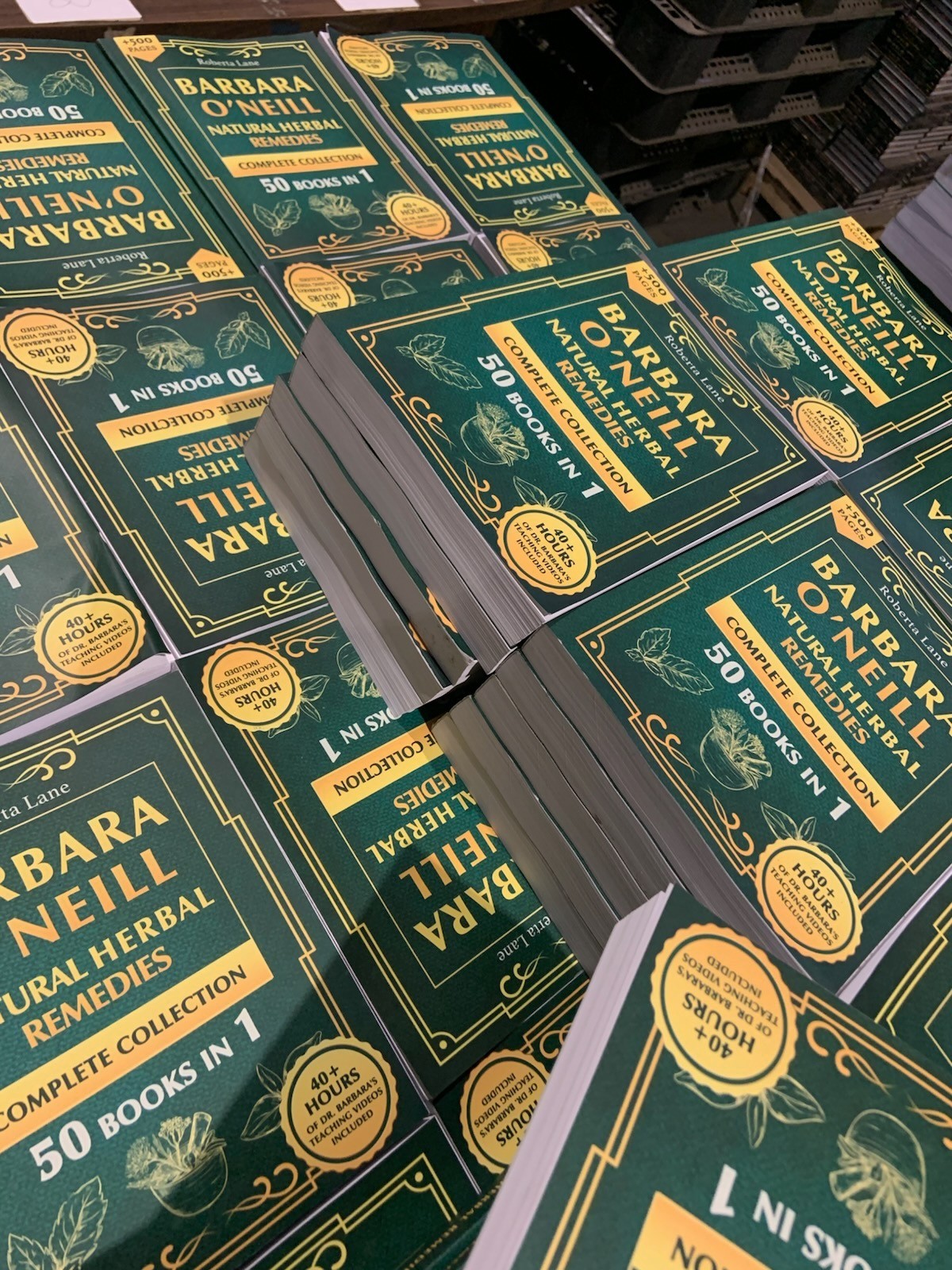 Barbara O’Neill Natural Herbal Remedies Complete Collection 50 Books in 1
