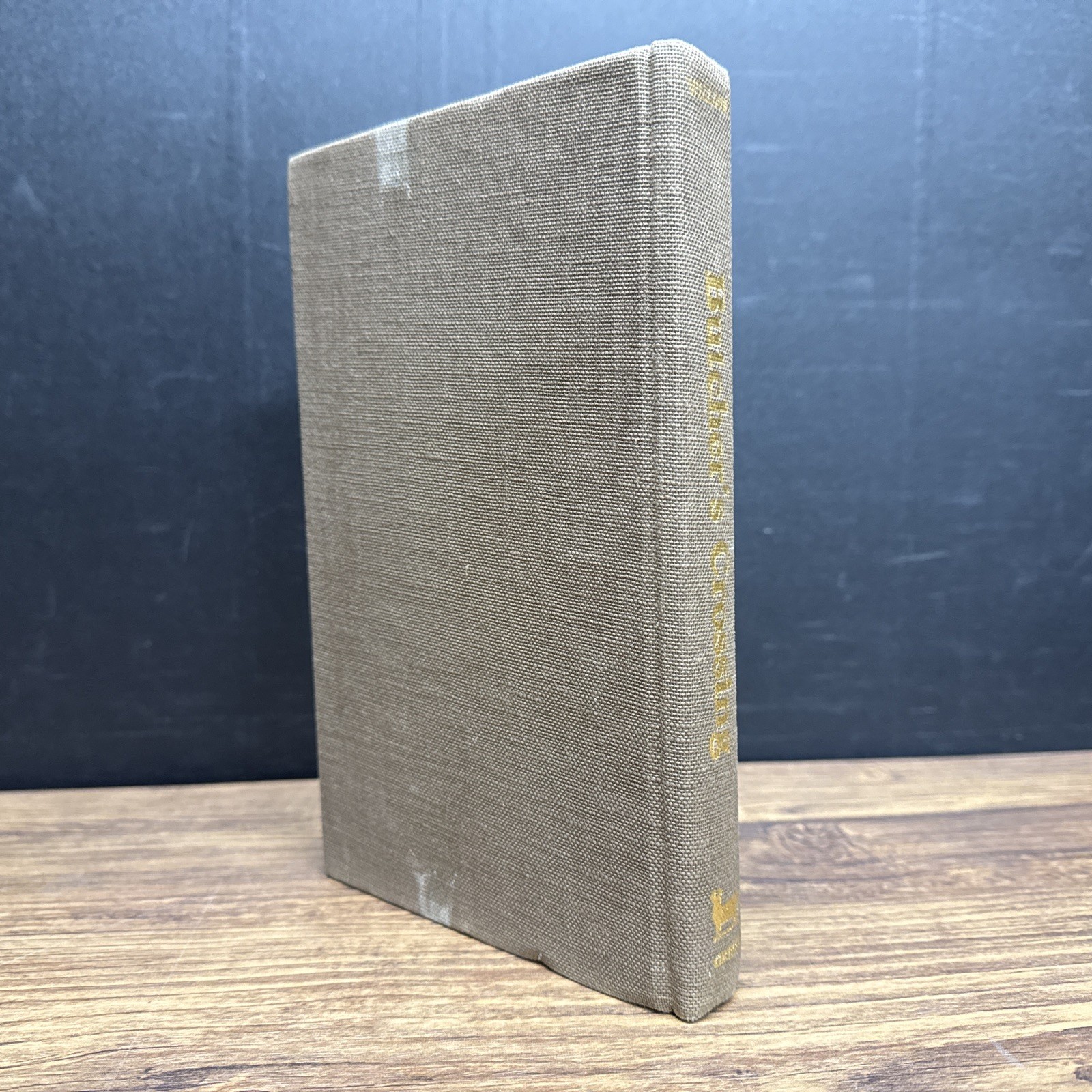 Butcher’s Crossing by John Williams ~ Gregg 1978 First Printing EX-LIB WATER DMG
