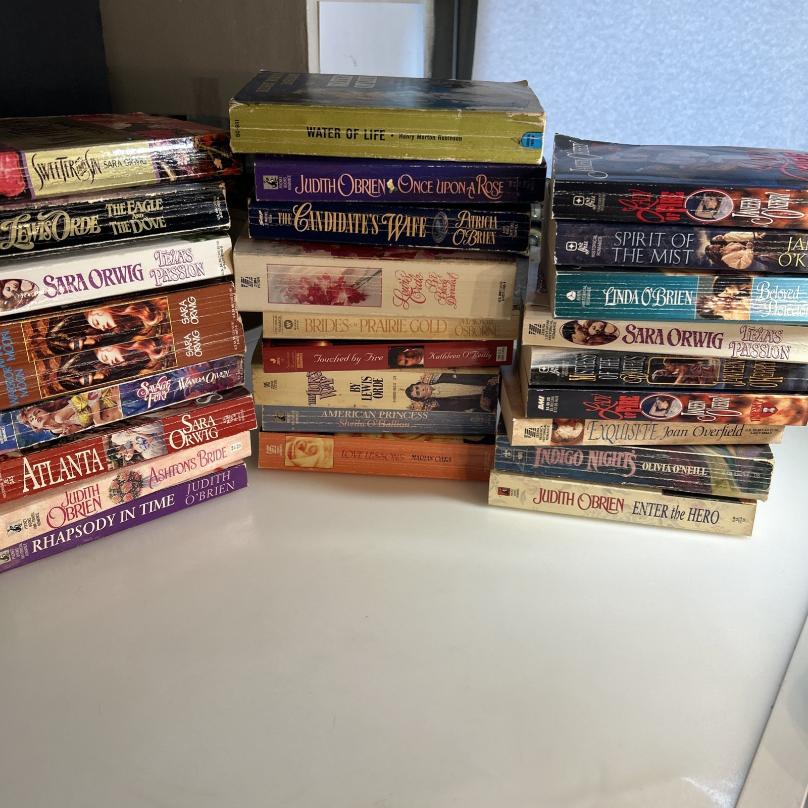 Vintage Romance Novels Lot Of 27 1980’s 1990’s 2000’s Paperbacks Books Lot h29