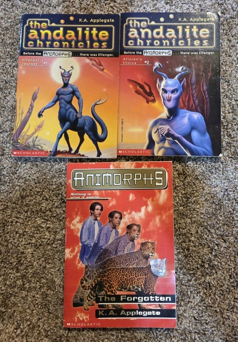Lot of 28 – Animorphs Book – Scholastic Applegate – 2 Hardcover