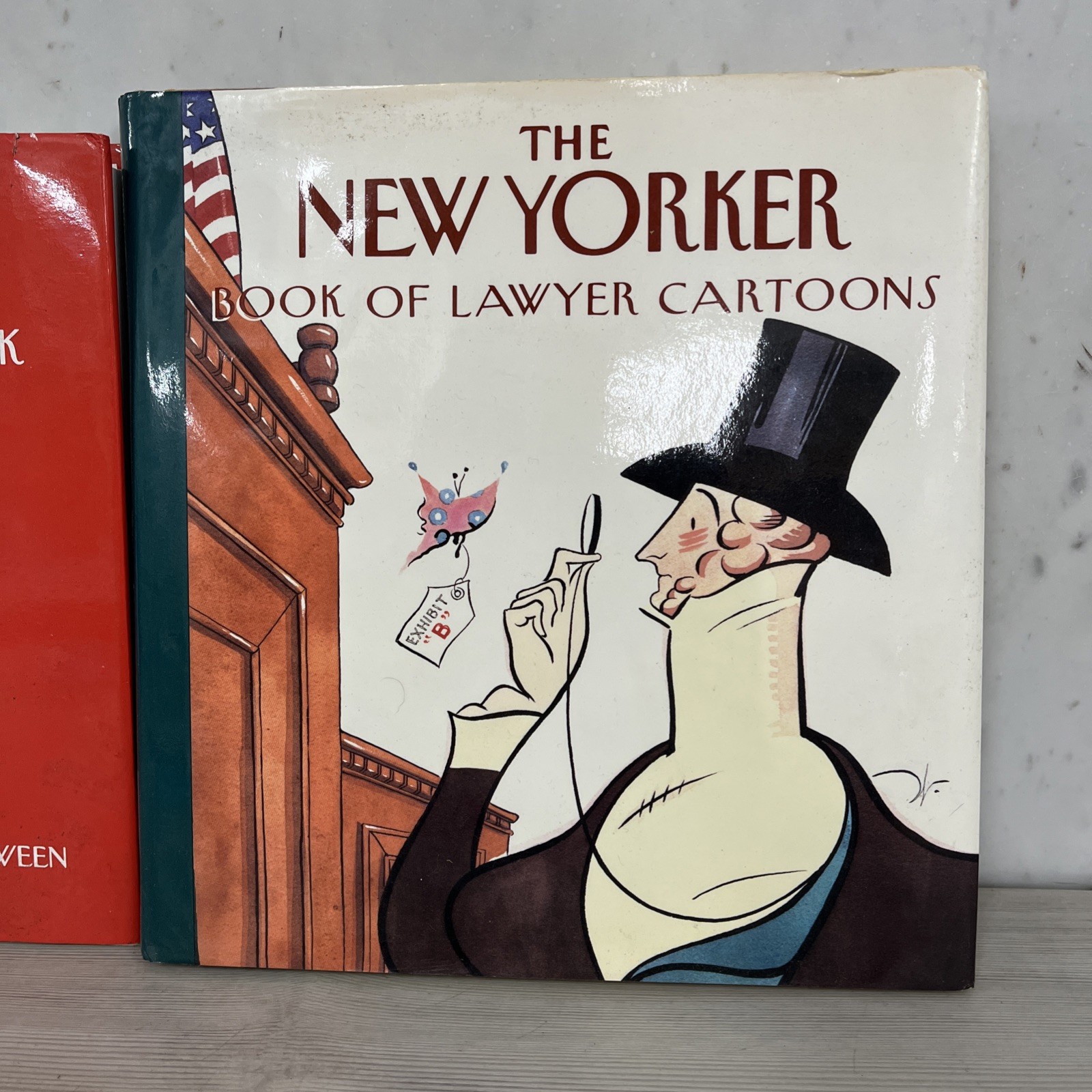 Lot Of 2 The New Yorker,Books Of Lawyer Cartoons,caption Contest Book. C3