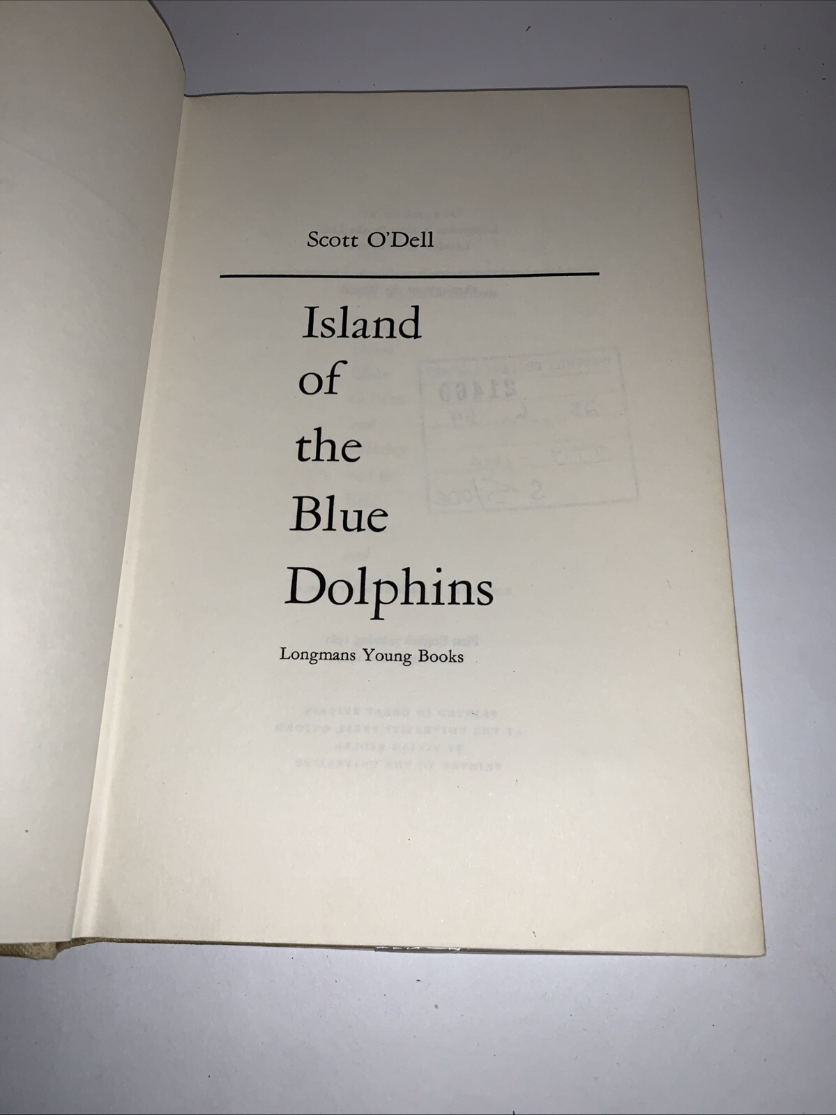 Island Of The Blue Dolphins By Scott Odell
