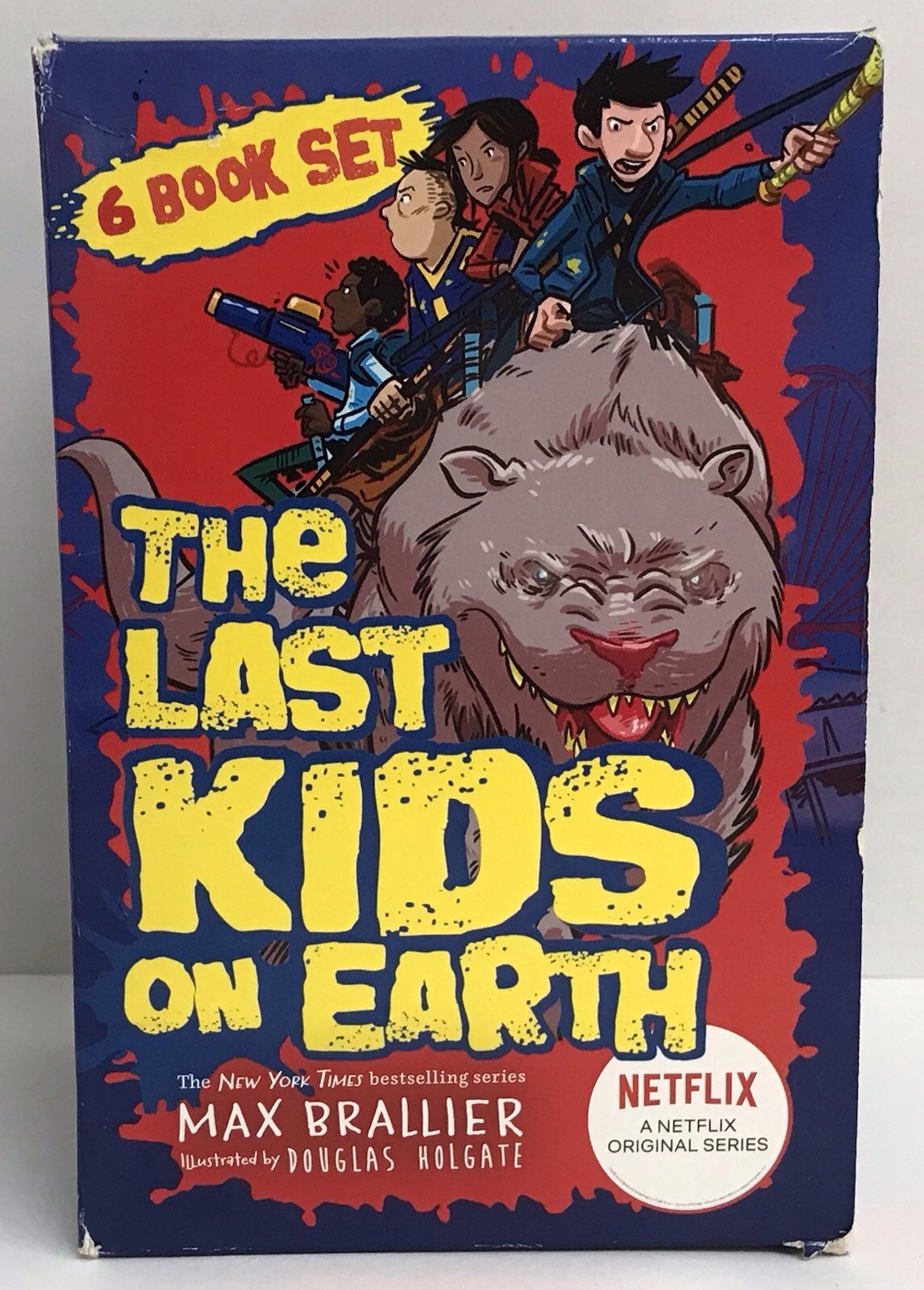 THE LAST KIDS ON EARTH Paperback Chapter Books Max Brallier Netflix Set Lot Of 6