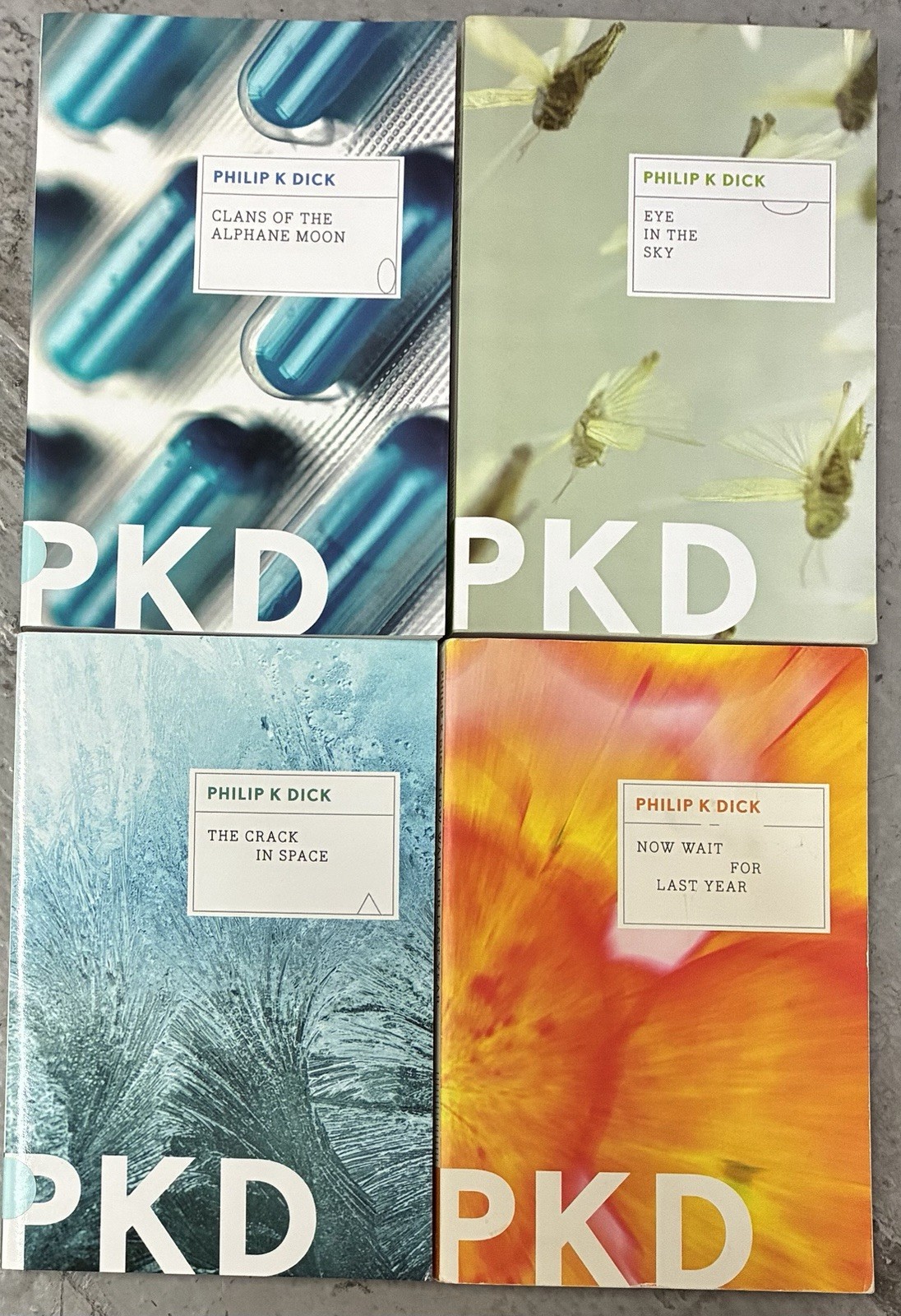 PKD Philip K Dick 4 Book Lot