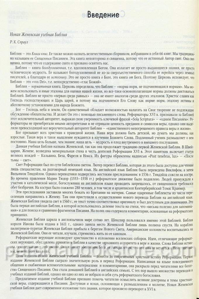 Russian Bible New Zheneva Sturdy Новая женевская учебная Библия