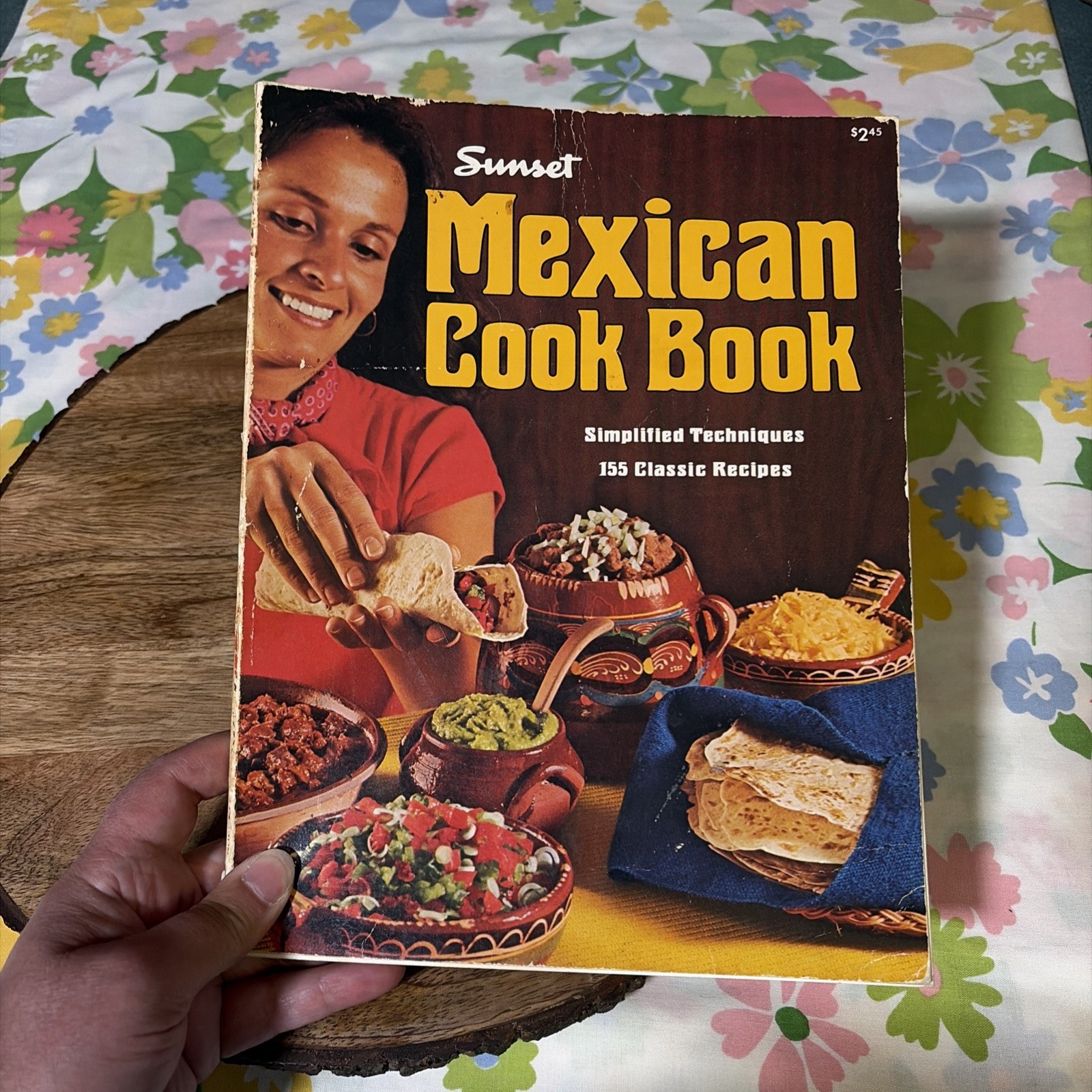 Sunset Mexican Cook Book 1978 Second Printing Paperback Vintage Cookbook