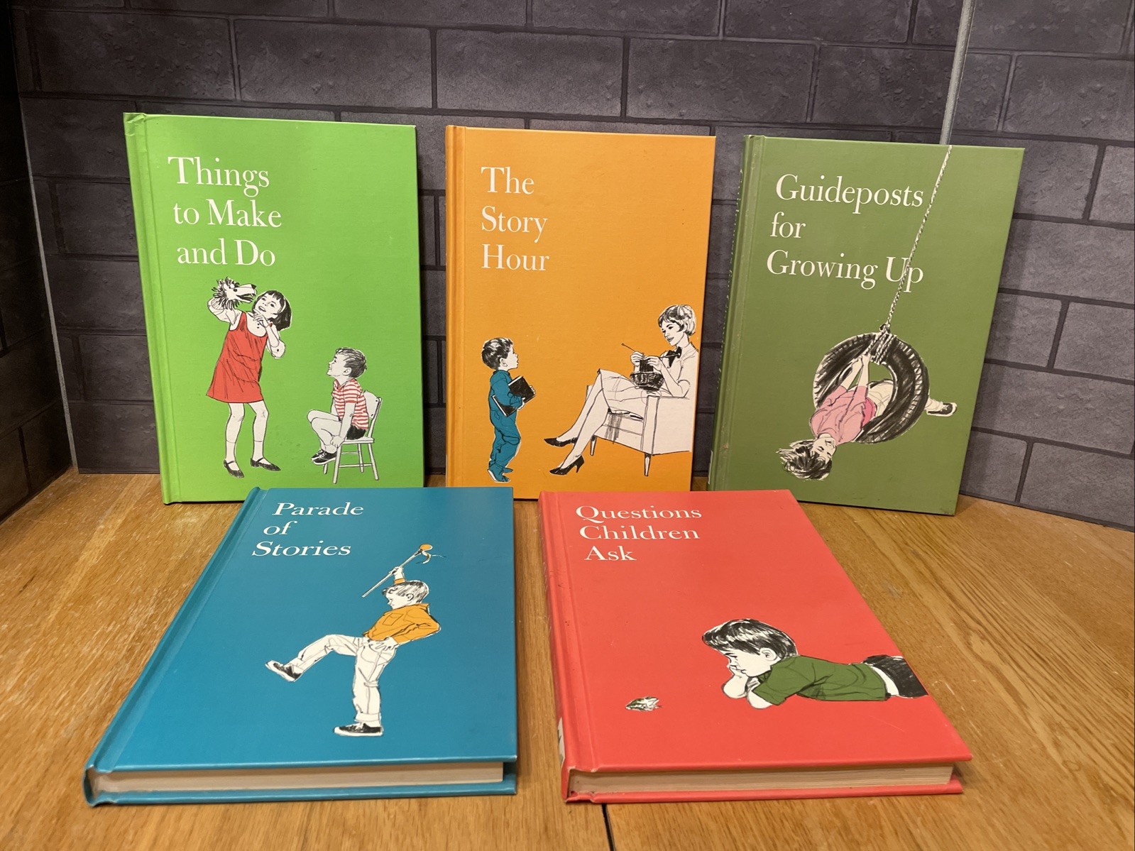 Vintage Child Horizons Books Lot of 5