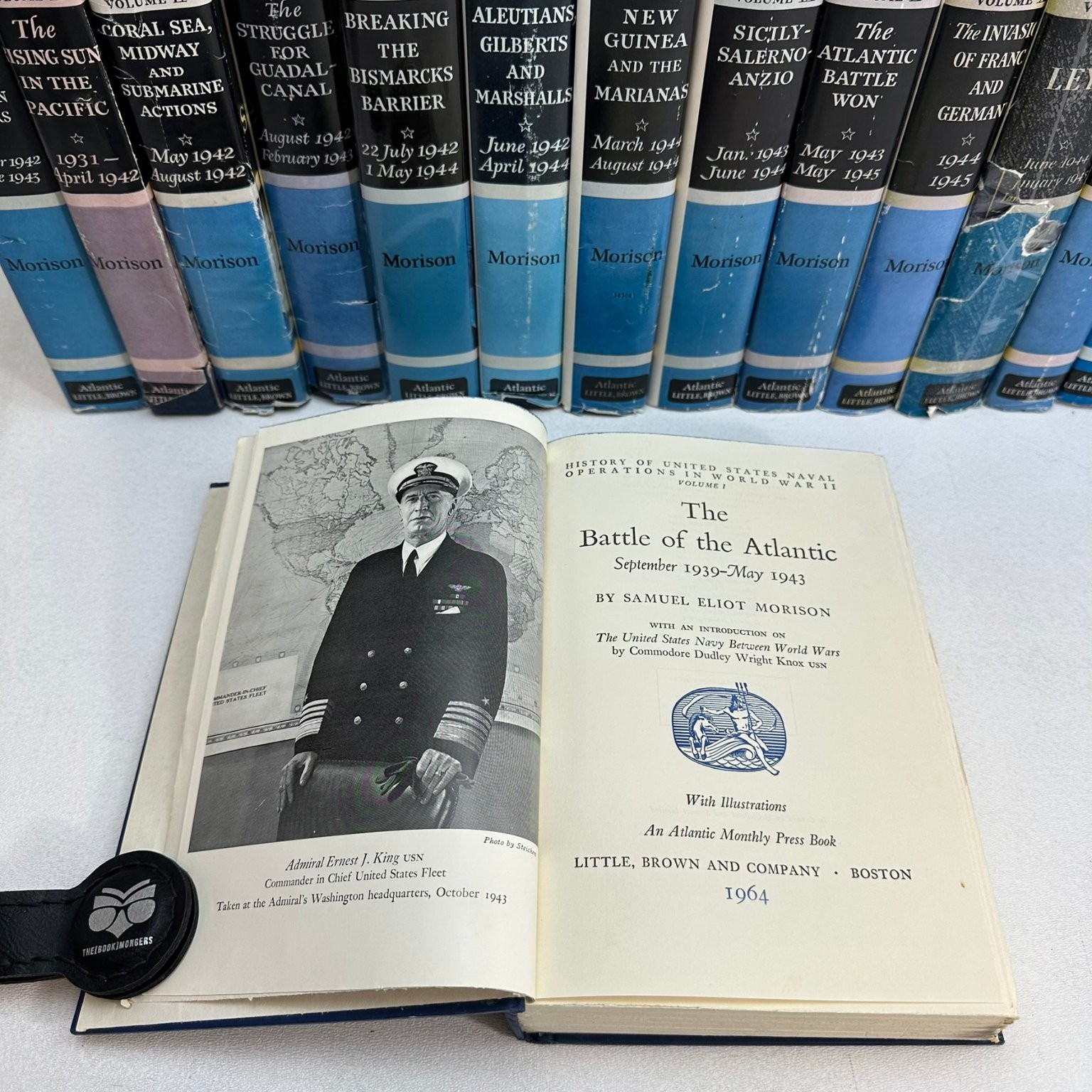 History US Naval Operations WWII Morison Complete 15 Vol Atlantic Little Brown