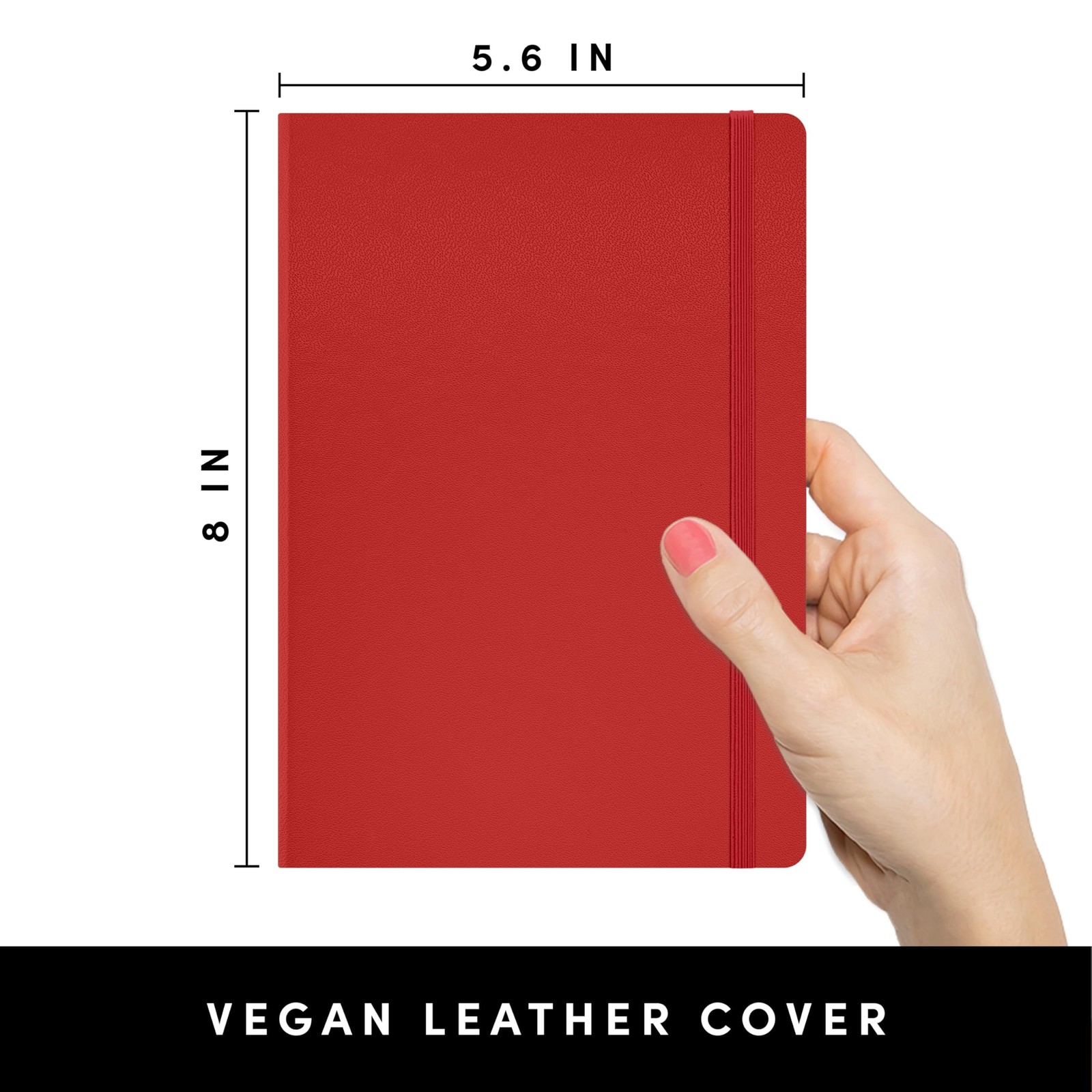 Lined Journal Notebook, Hardcover Journal for & Men, 160 Pages, (5.6 in x 8 i…