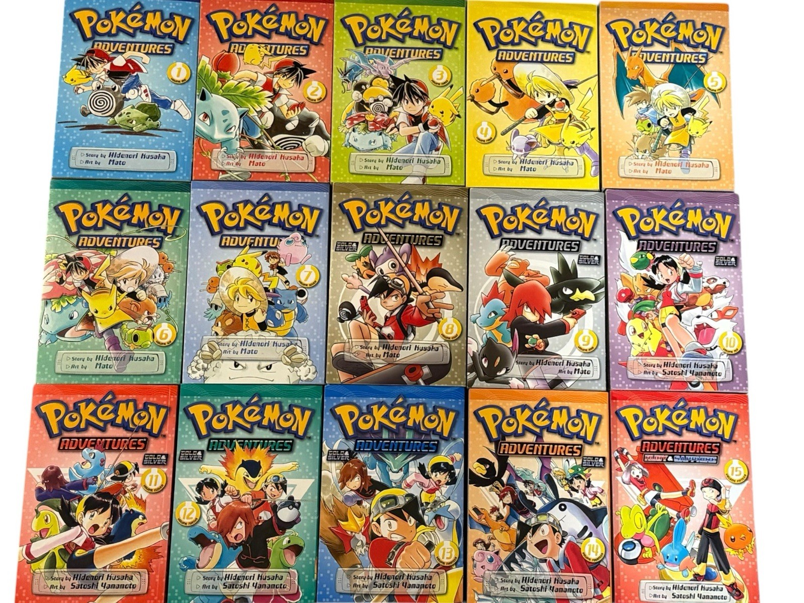 Pokemon Adventures Manga Vol 1-22 + 28,29 VIZ Media Kusaka Yamamoto