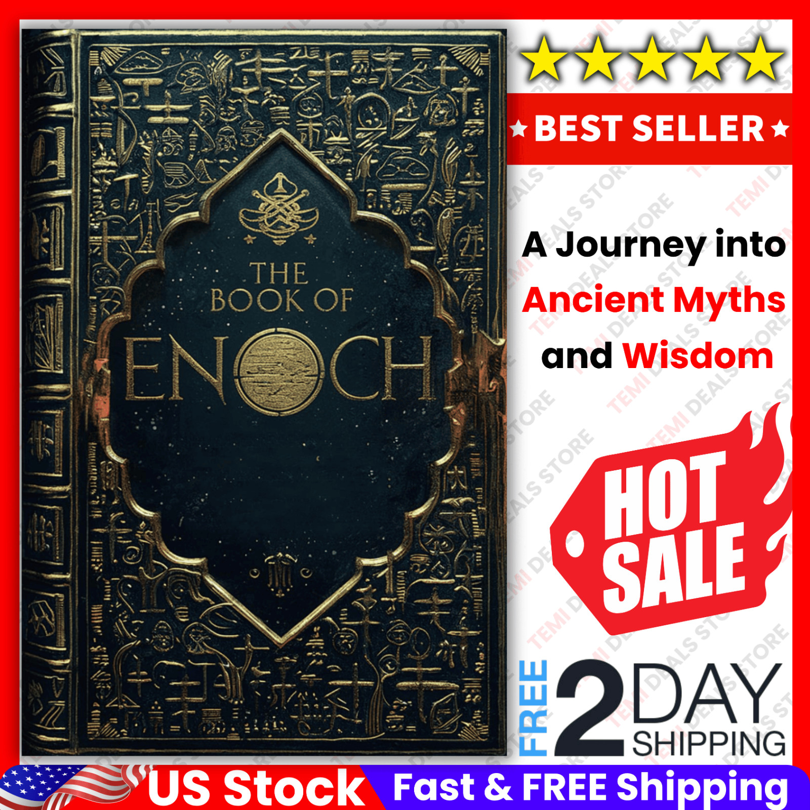 The Book of Enoch: Complete Edition -Unabridged Apocrypha Ancient Texts⭐️⭐️⭐️⭐️⭐
