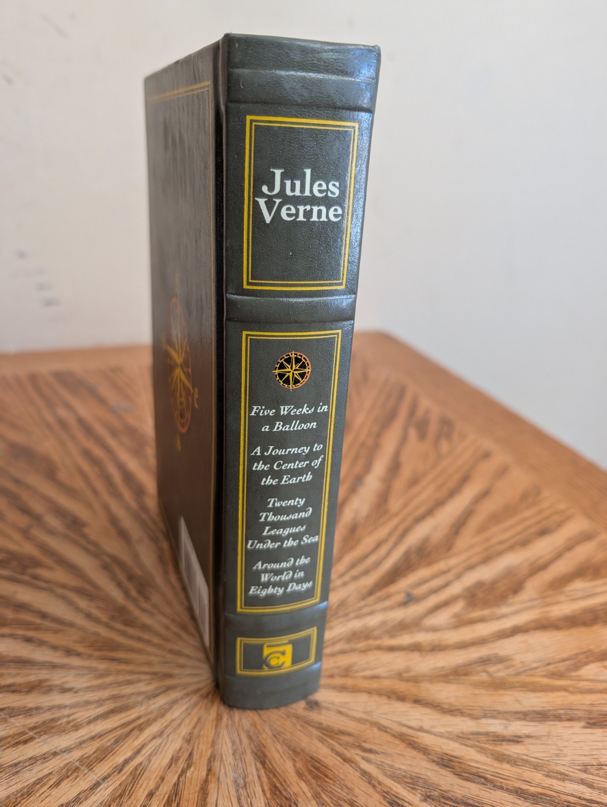 Jules Verne Four Novels Unread Canterbury Classics Faux Leather Bound 2012